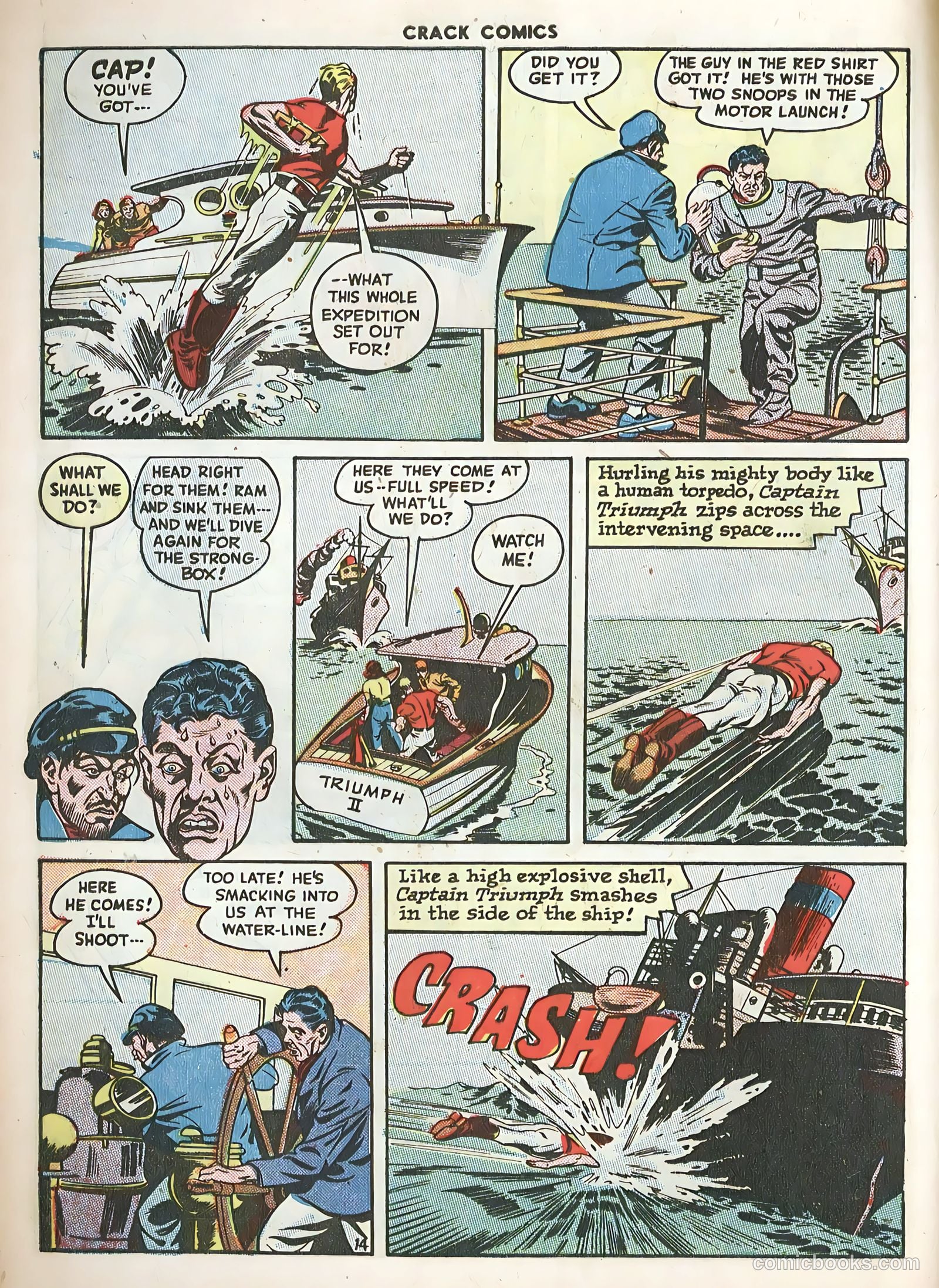Crack Comics #46 (1947) — page 16