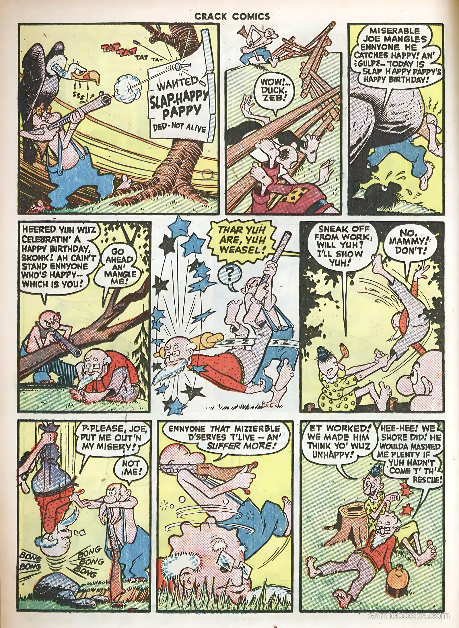 Crack Comics #46 (1947) — page 18