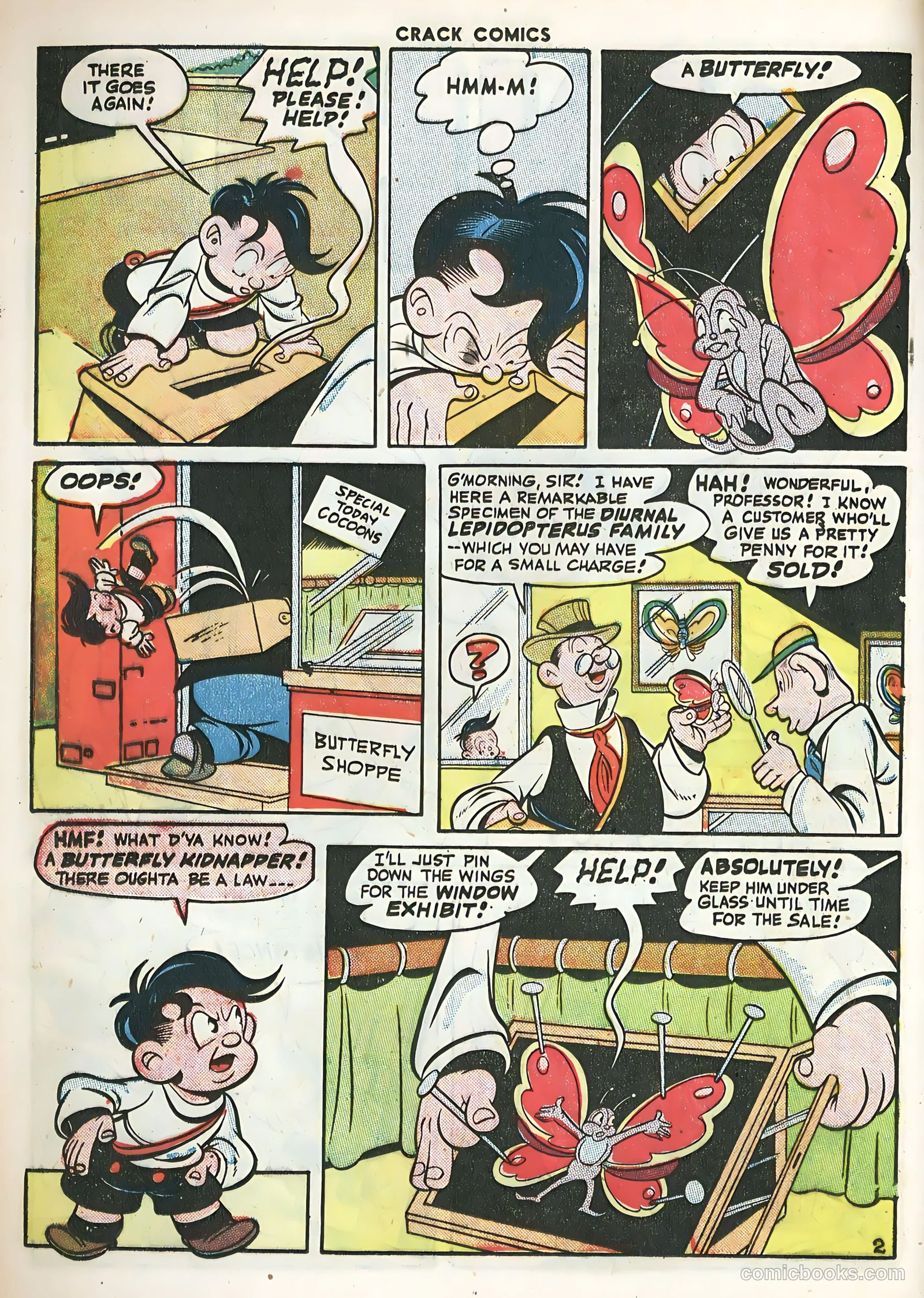 Crack Comics #46 (1947) — page 20