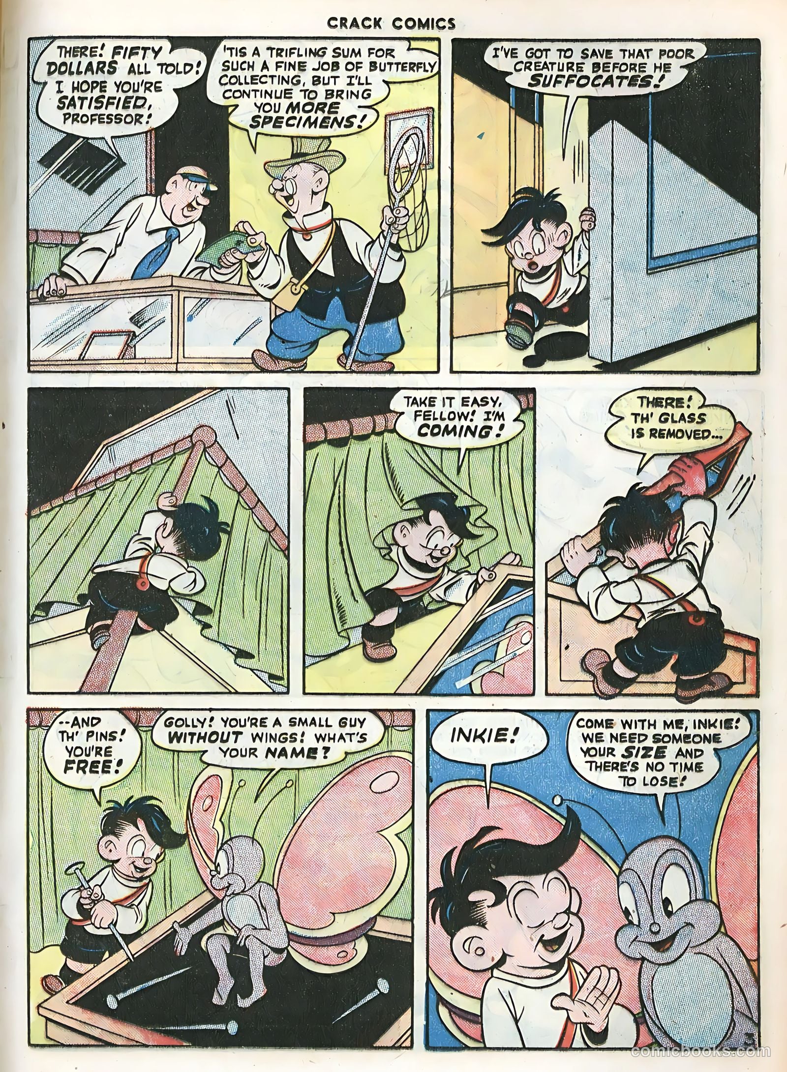 Crack Comics #46 (1947) — page 21