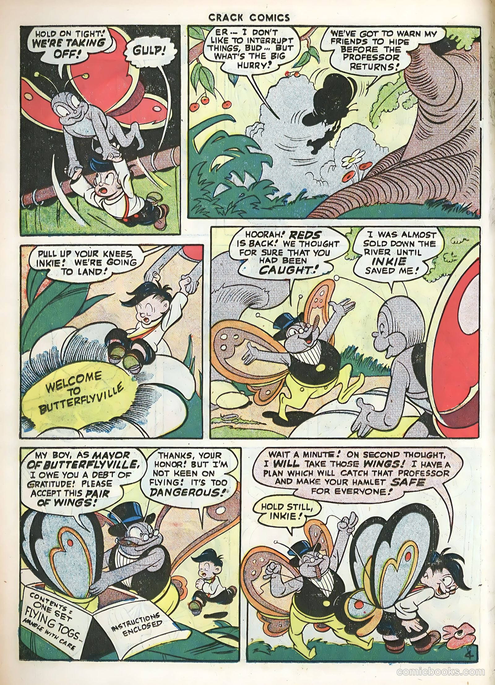 Crack Comics #46 (1947) — page 22