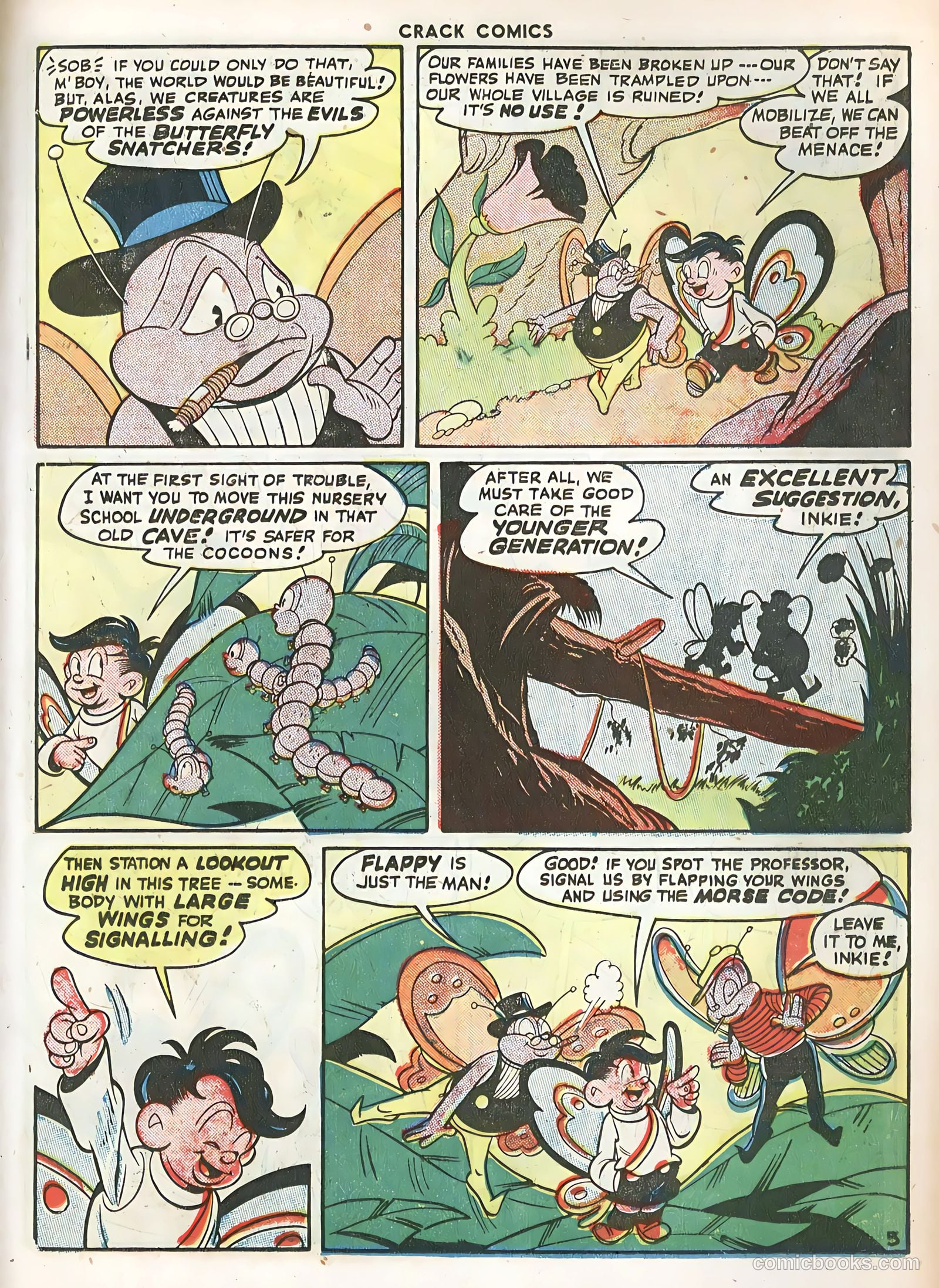 Crack Comics #46 (1947) — page 23