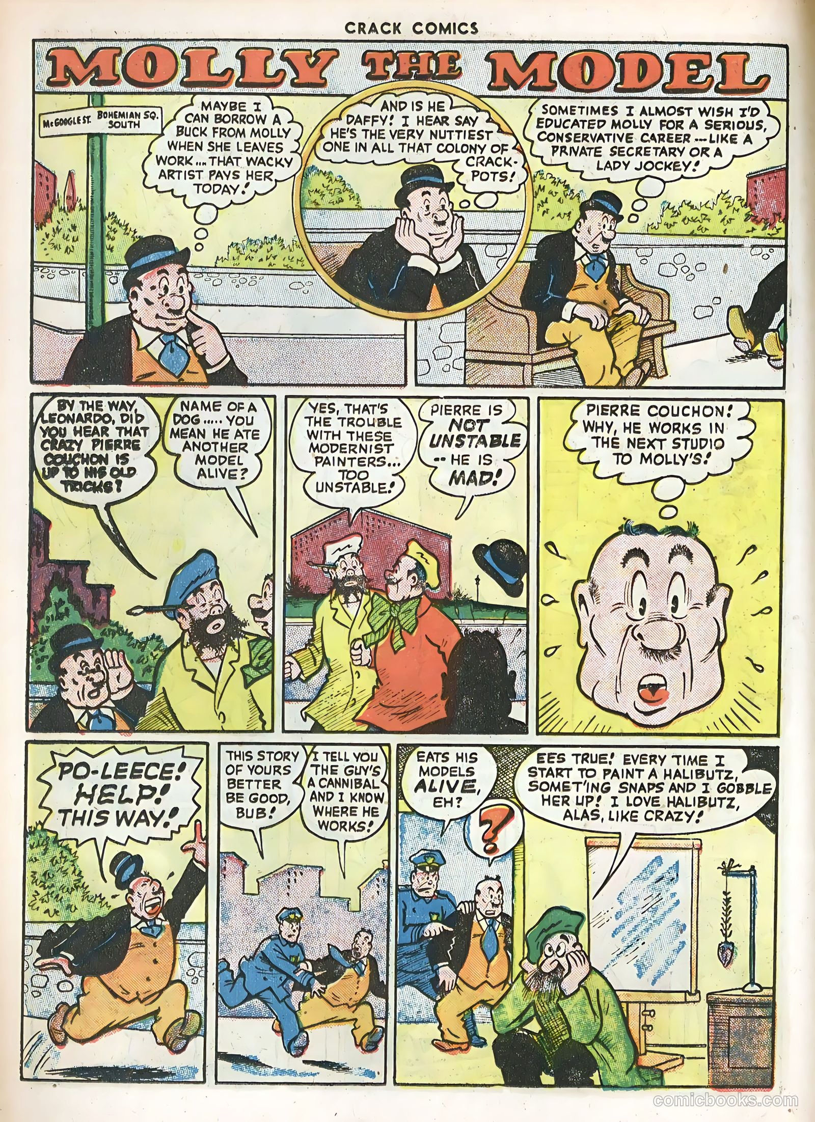 Crack Comics #46 (1947) — page 28