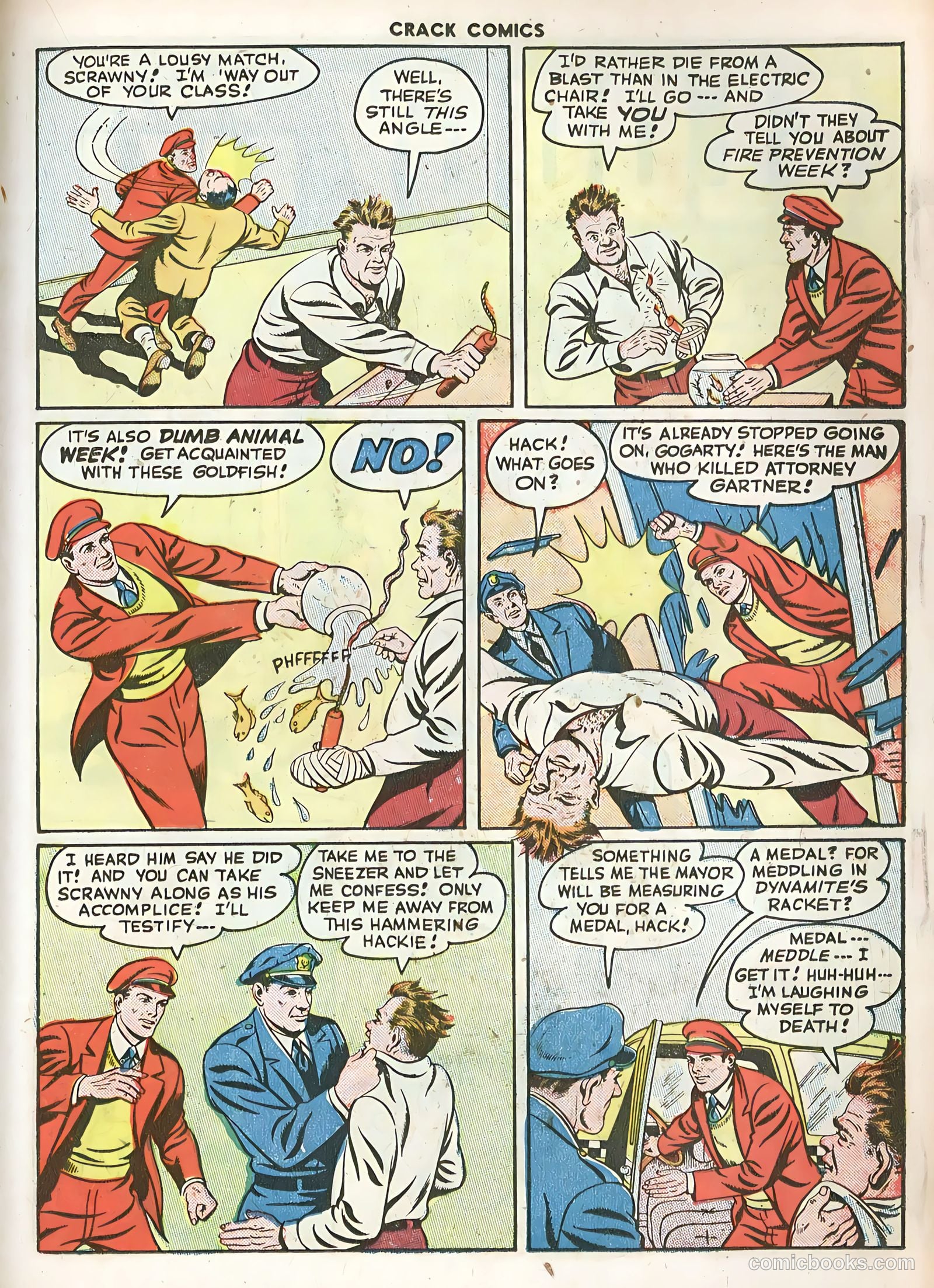 Crack Comics #46 (1947) — page 35