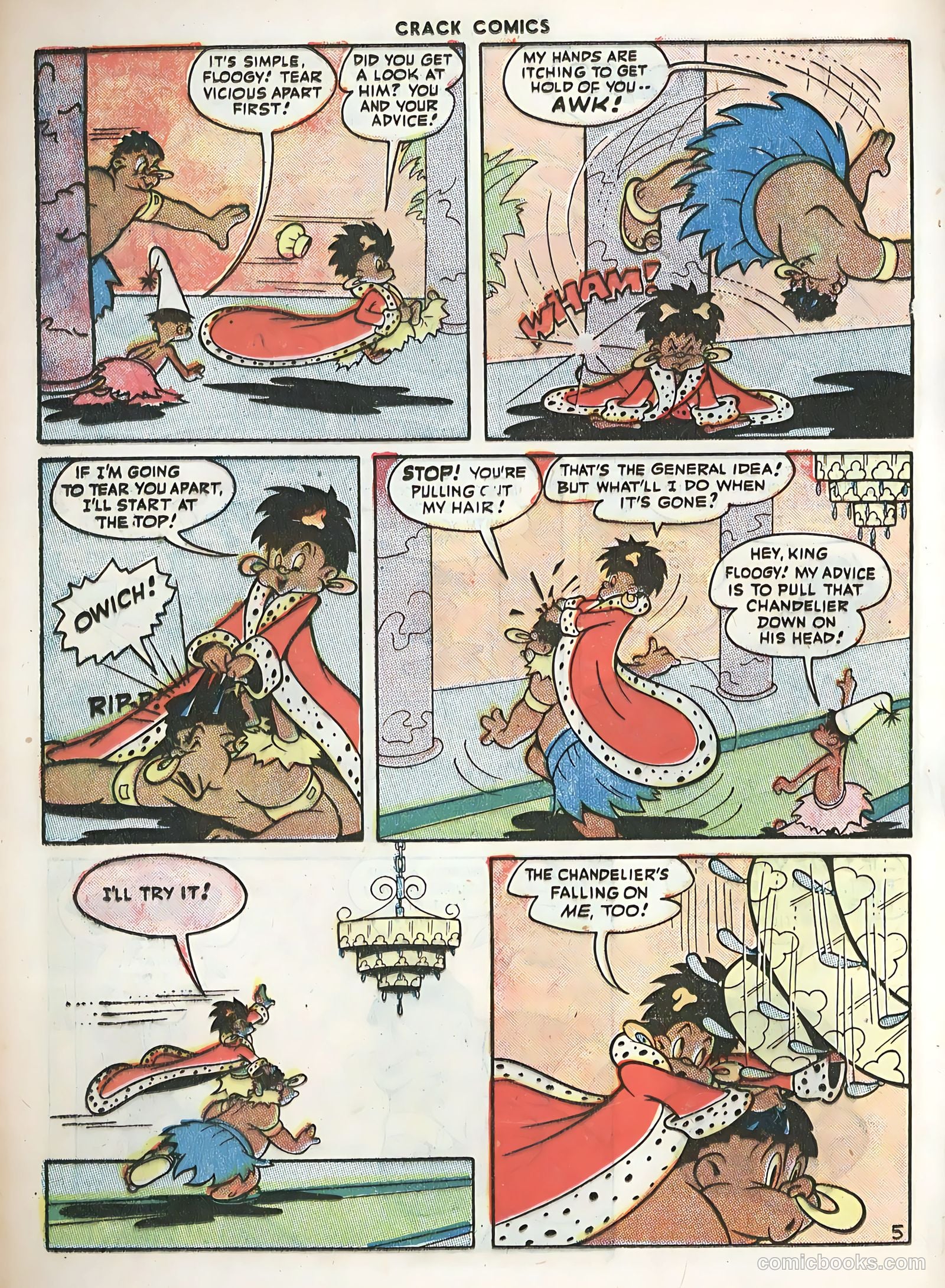 Crack Comics #46 (1947) — page 40