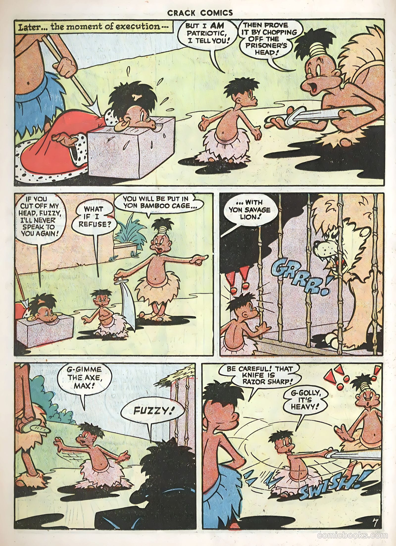 Crack Comics #46 (1947) — page 42