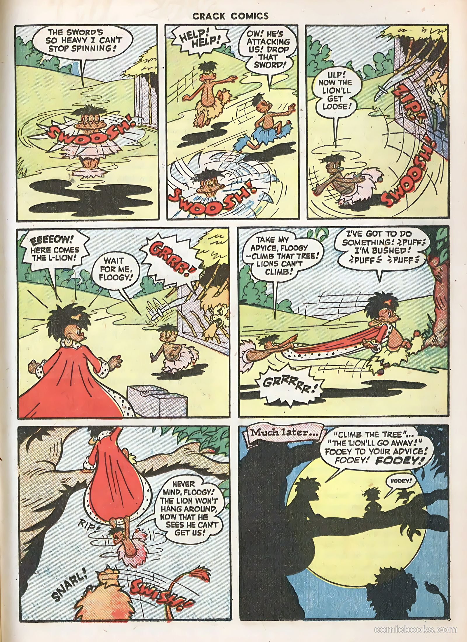 Crack Comics #46 (1947) — page 43