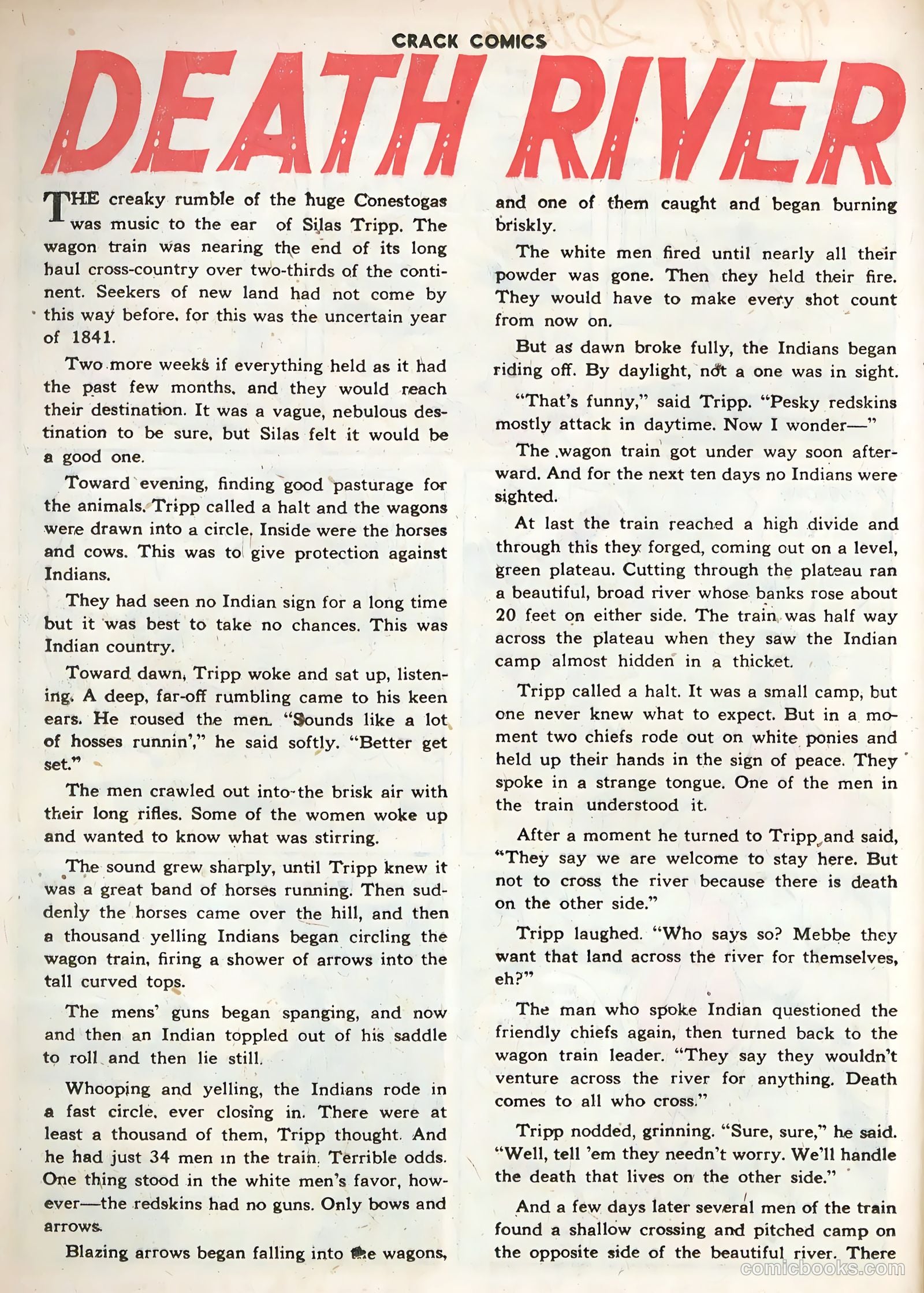 Crack Comics #46 (1947) — page 44