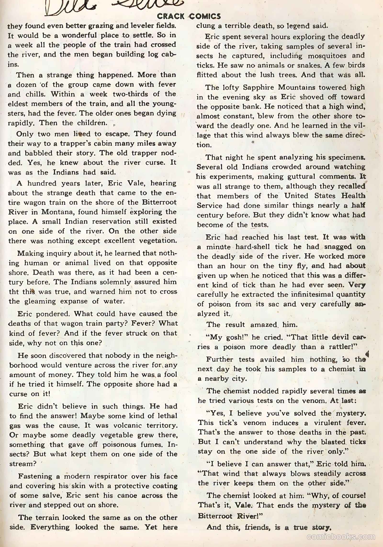Crack Comics #46 (1947) — page 45