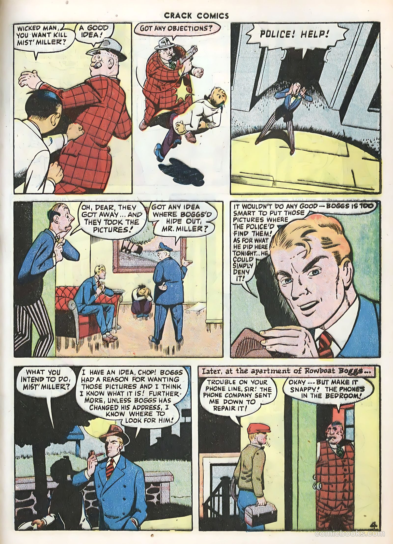 Crack Comics #46 (1947) — page 49