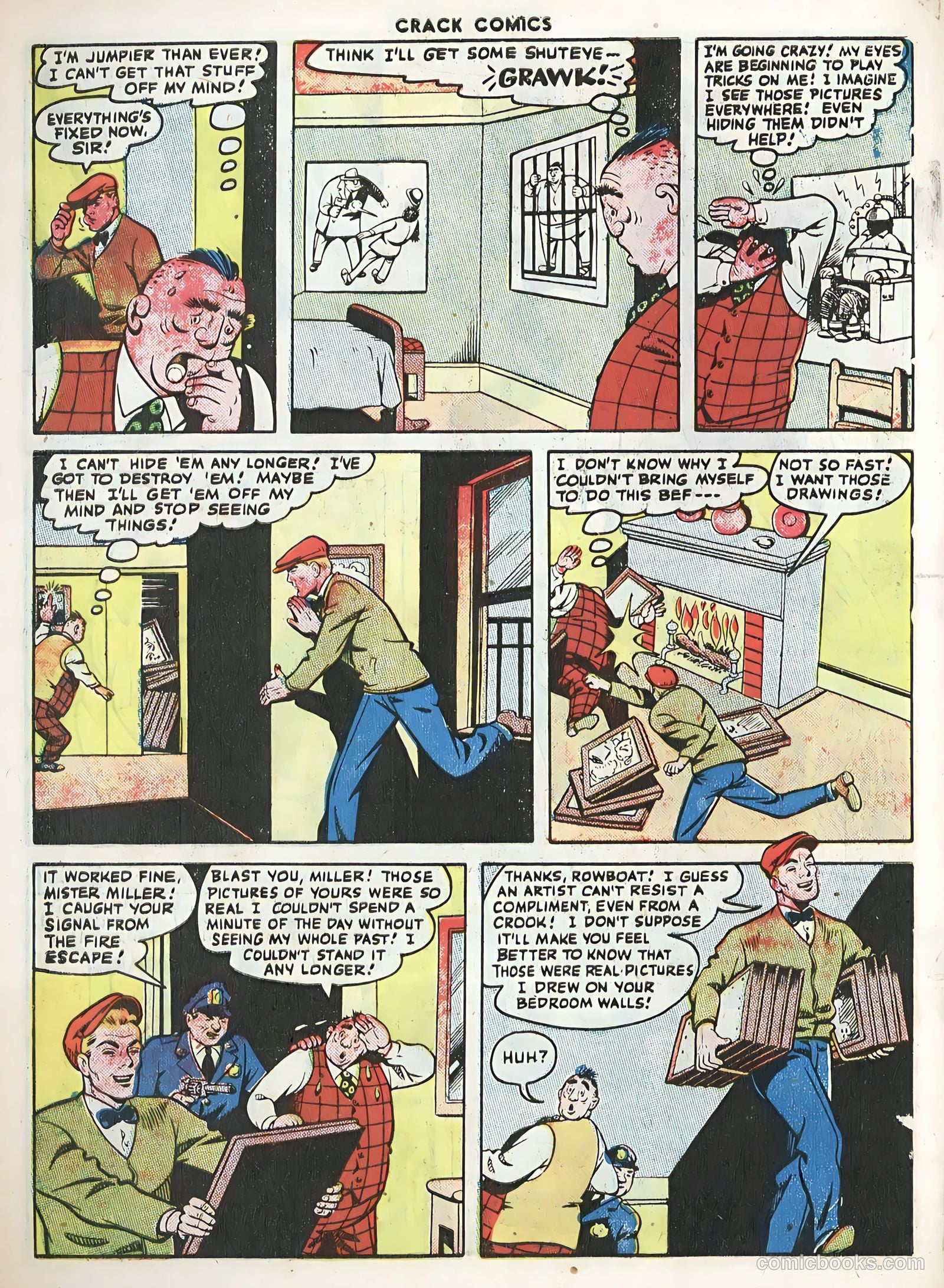 Crack Comics #46 (1947) — page 50