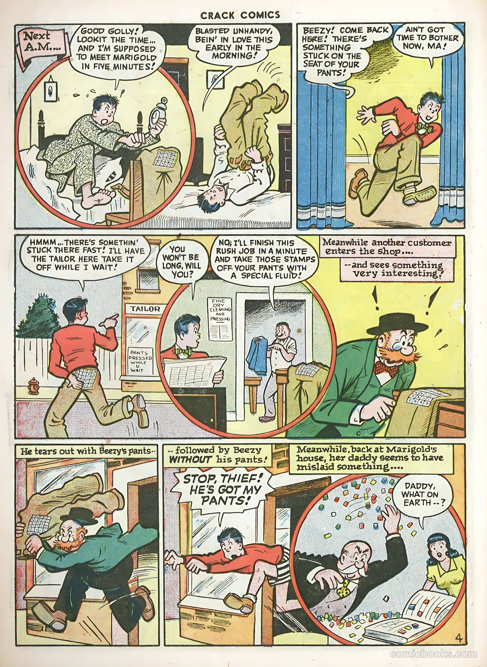 Crack Comics #46 (1947) — page 54