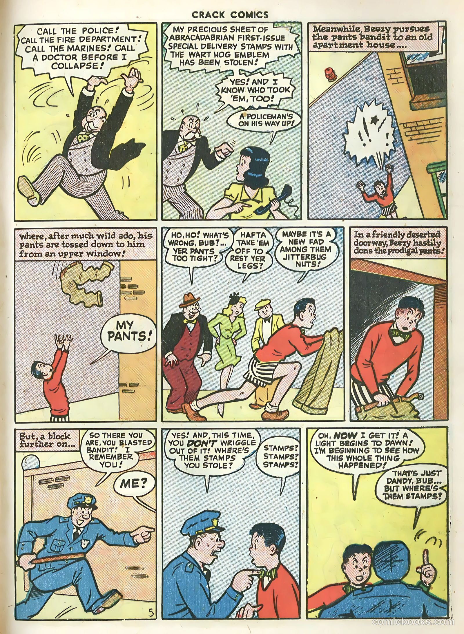 Crack Comics #46 (1947) — page 55