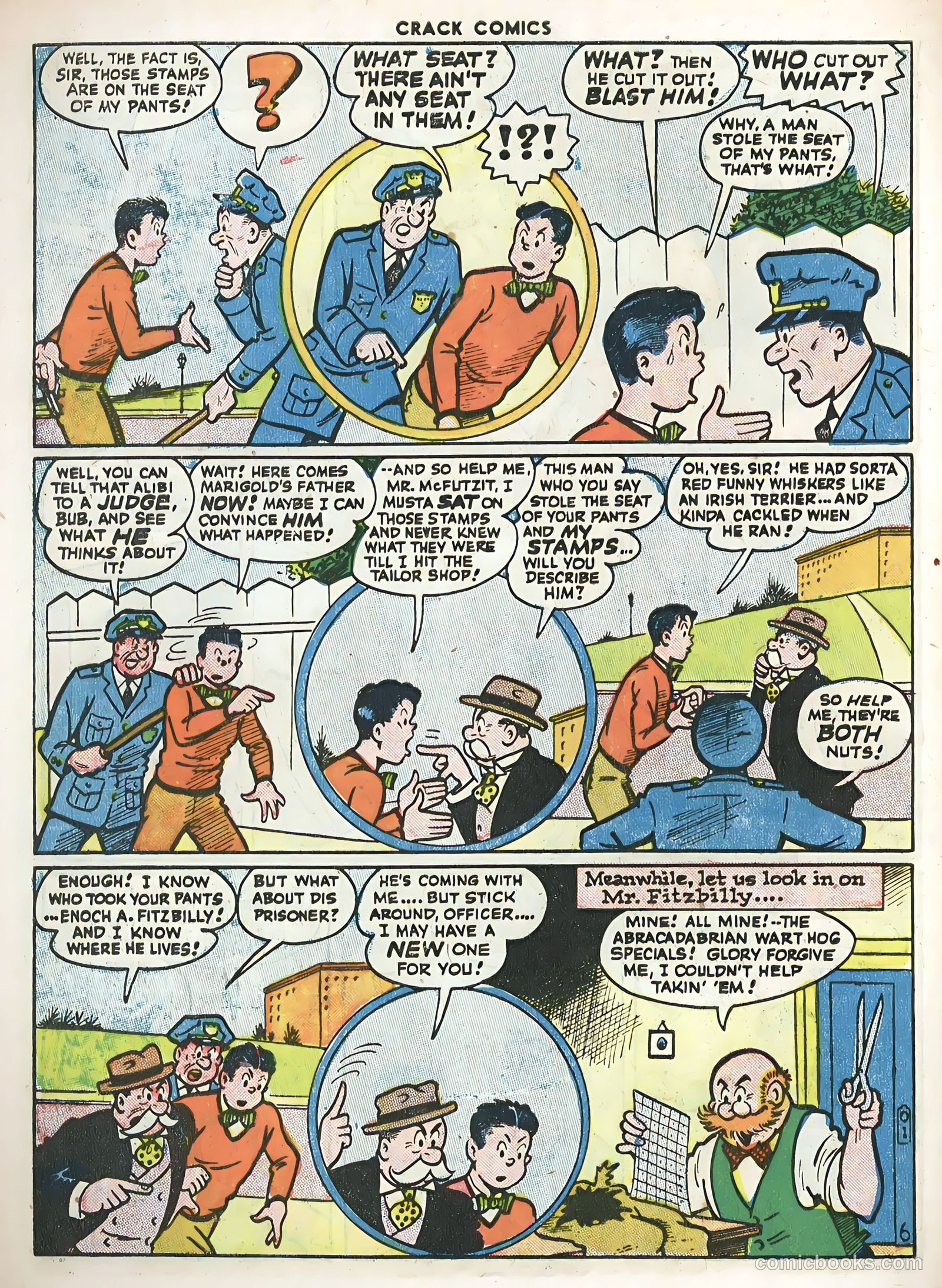 Crack Comics #46 (1947) — page 56