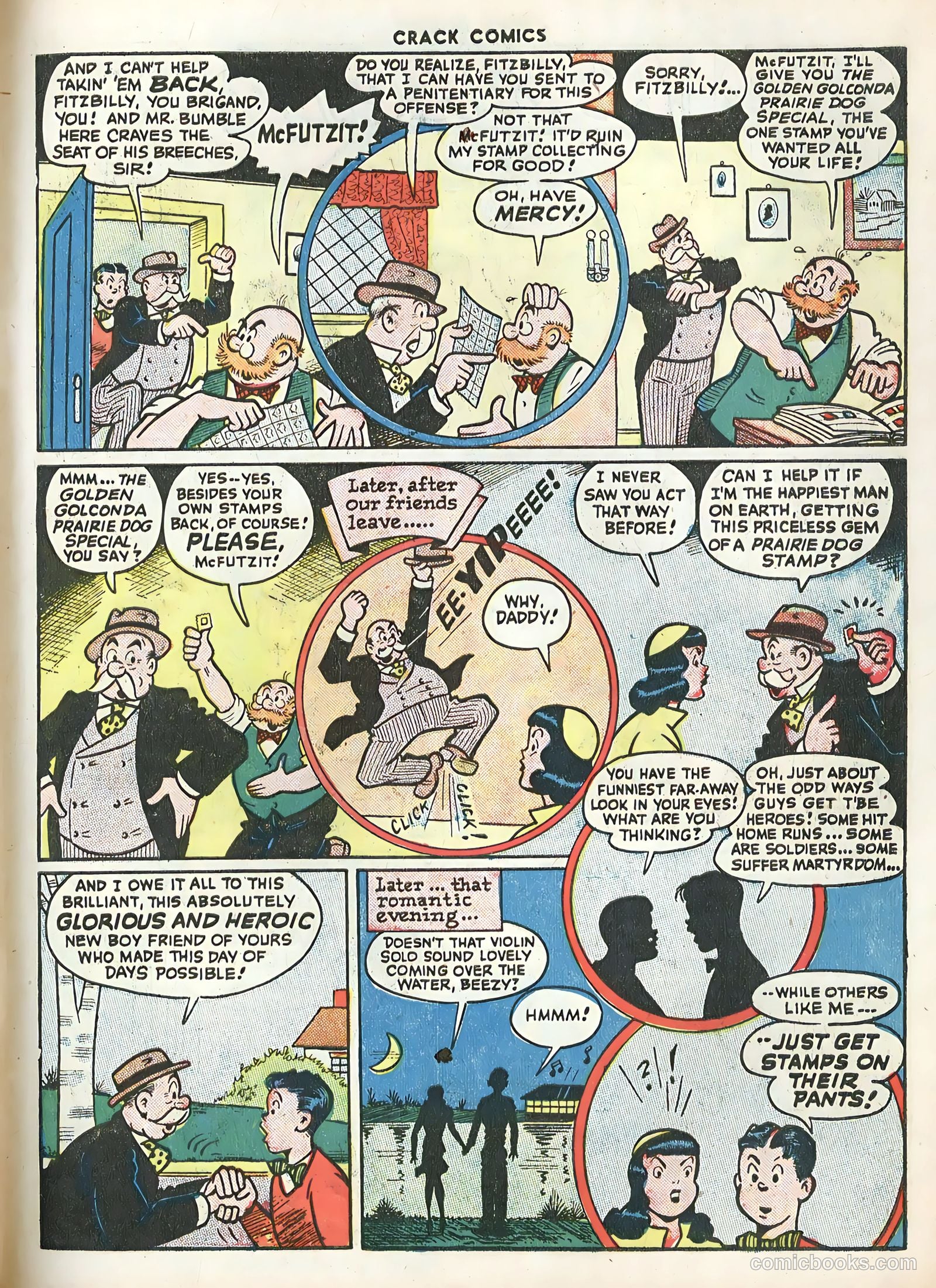 Crack Comics #46 (1947) — page 57