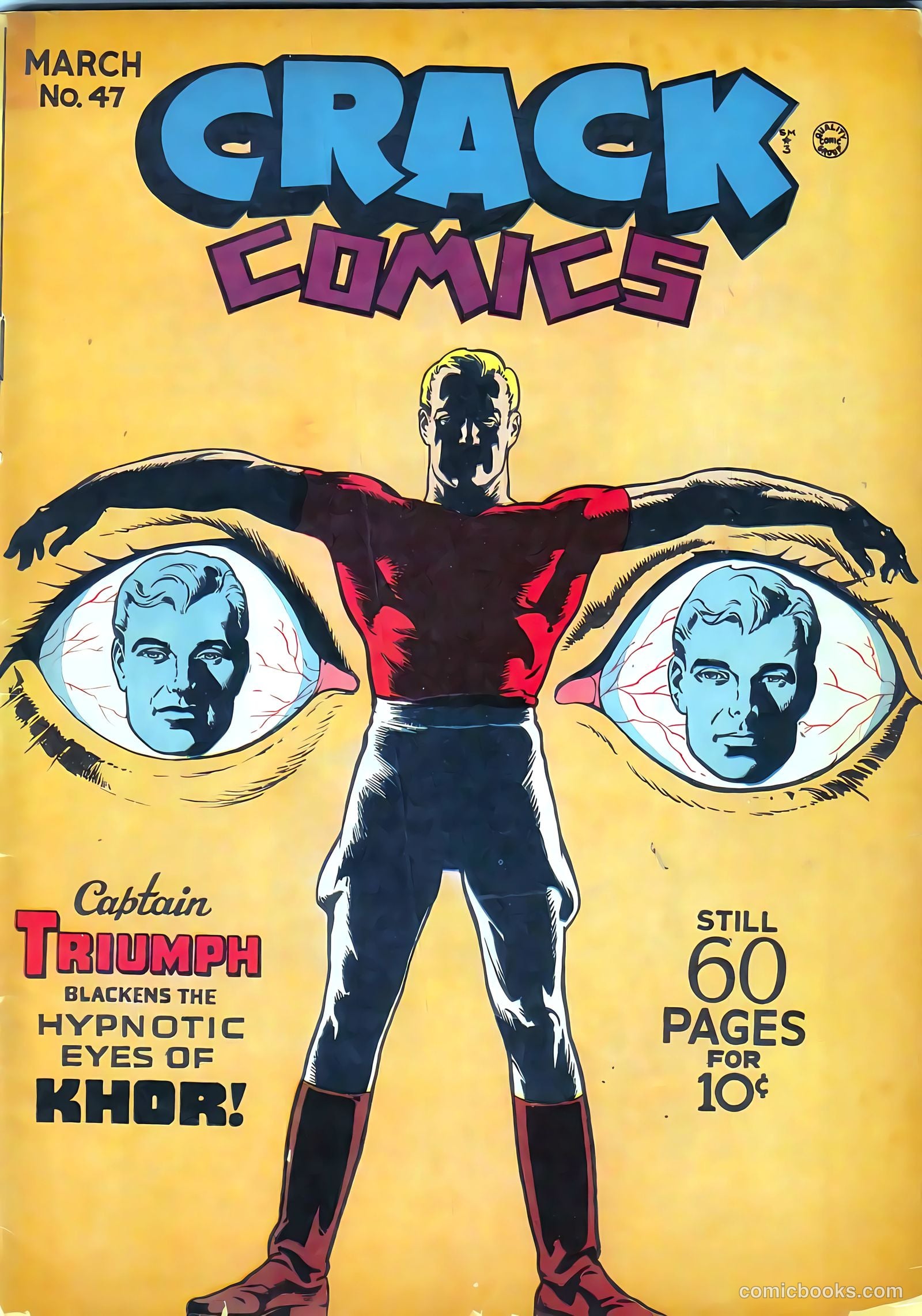Crack Comics #47 (1947) — page 1