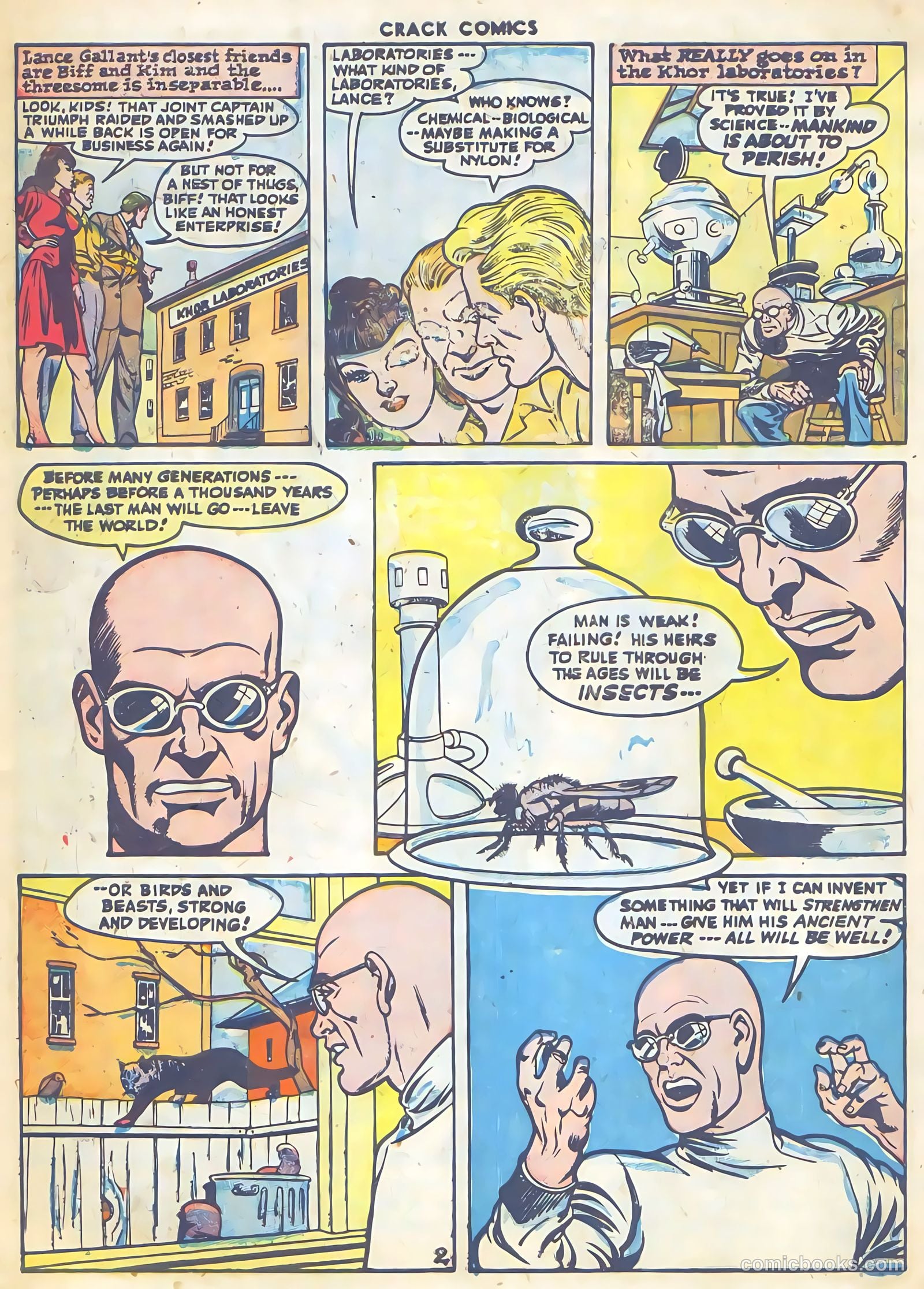 Crack Comics #47 (1947) — page 4