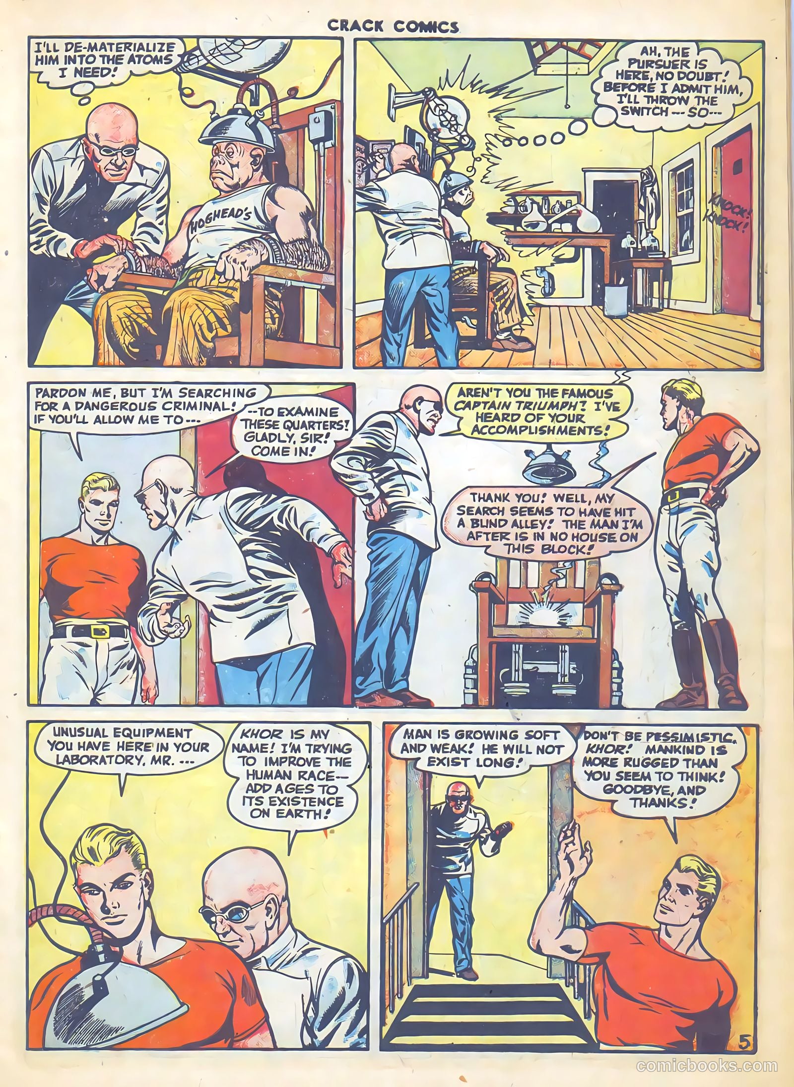 Crack Comics #47 (1947) — page 7