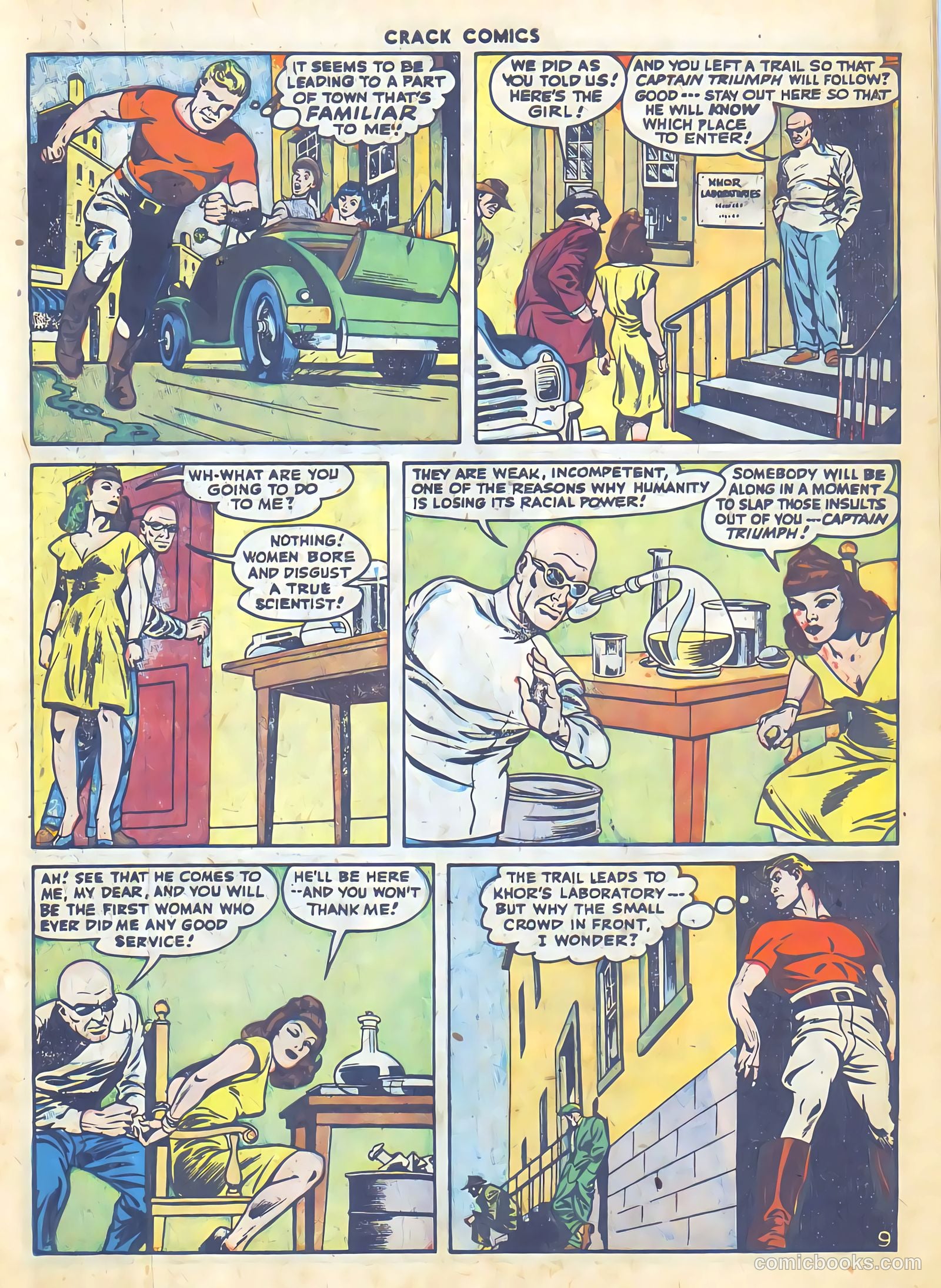 Crack Comics #47 (1947) — page 11
