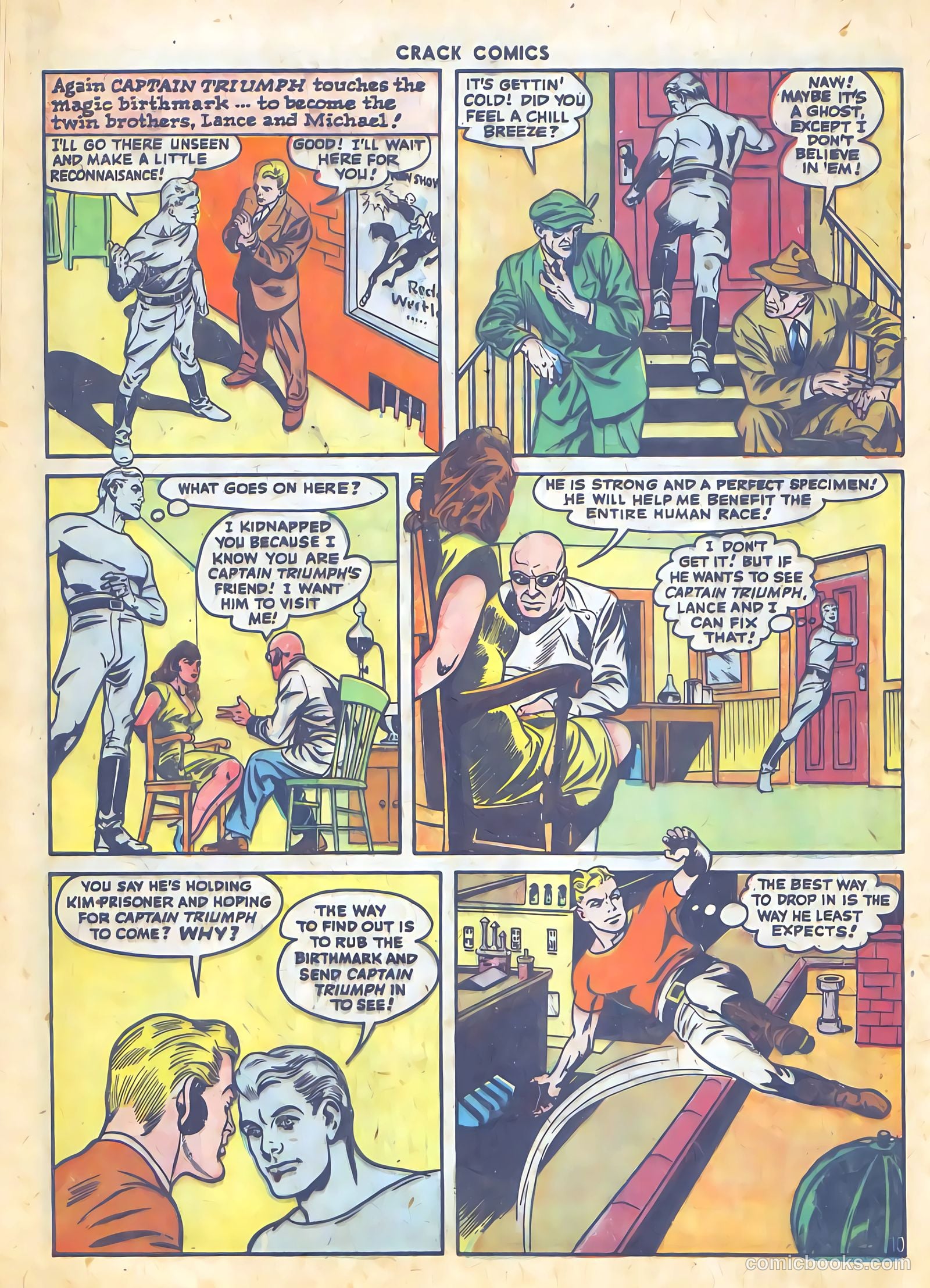 Crack Comics #47 (1947) — page 12