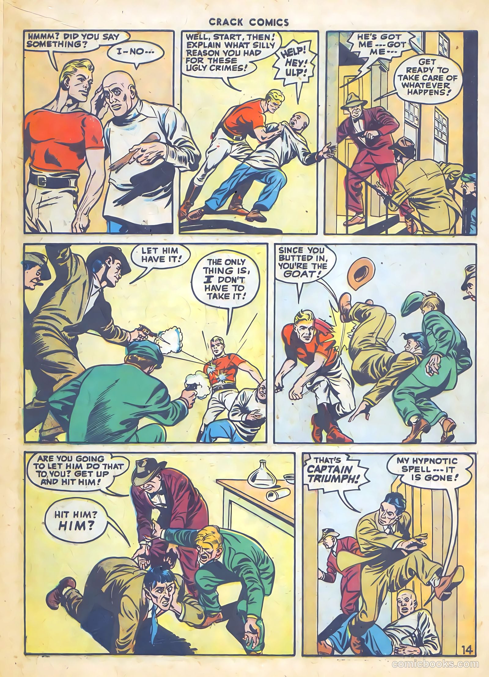Crack Comics #47 (1947) — page 16