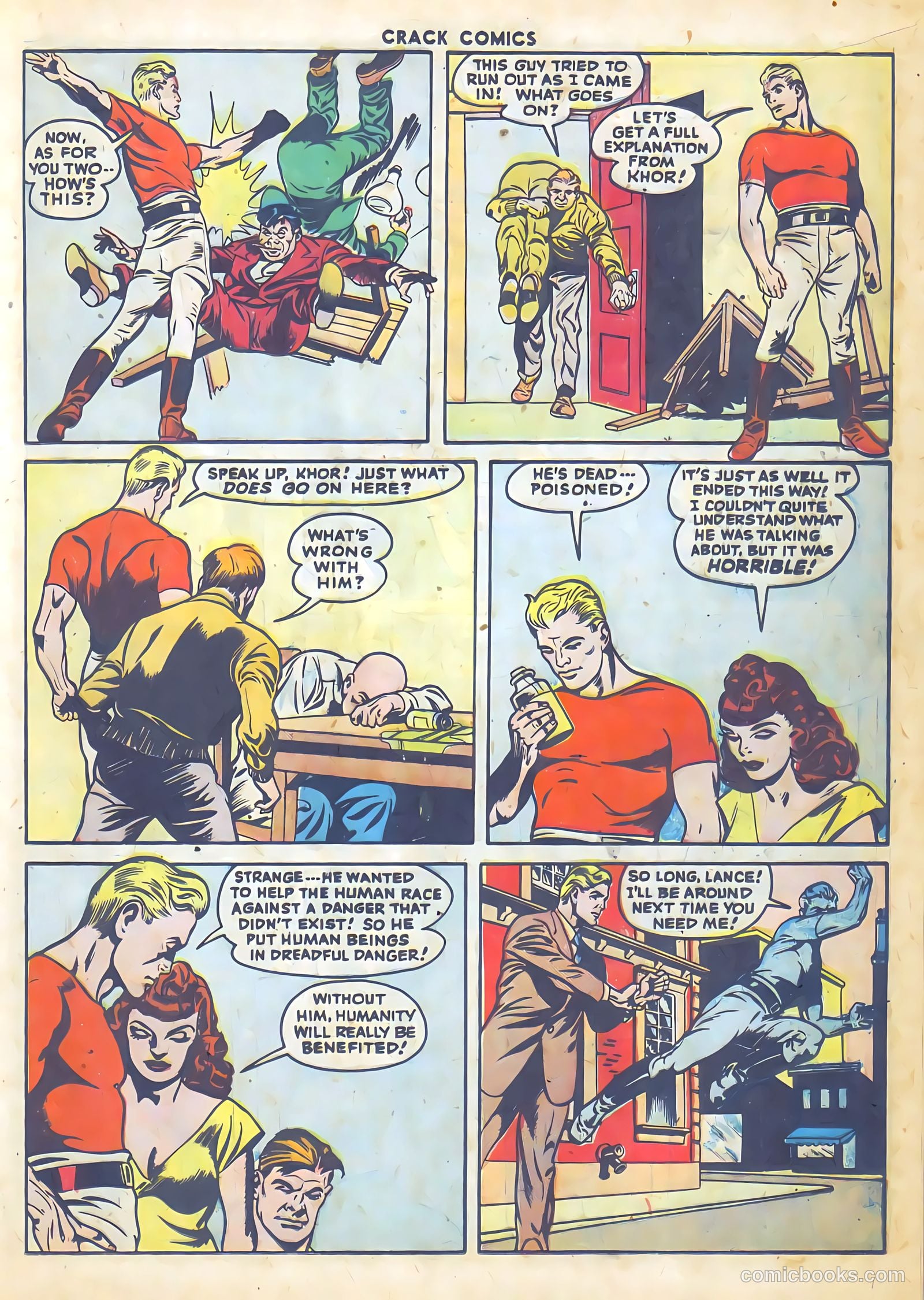 Crack Comics #47 (1947) — page 17