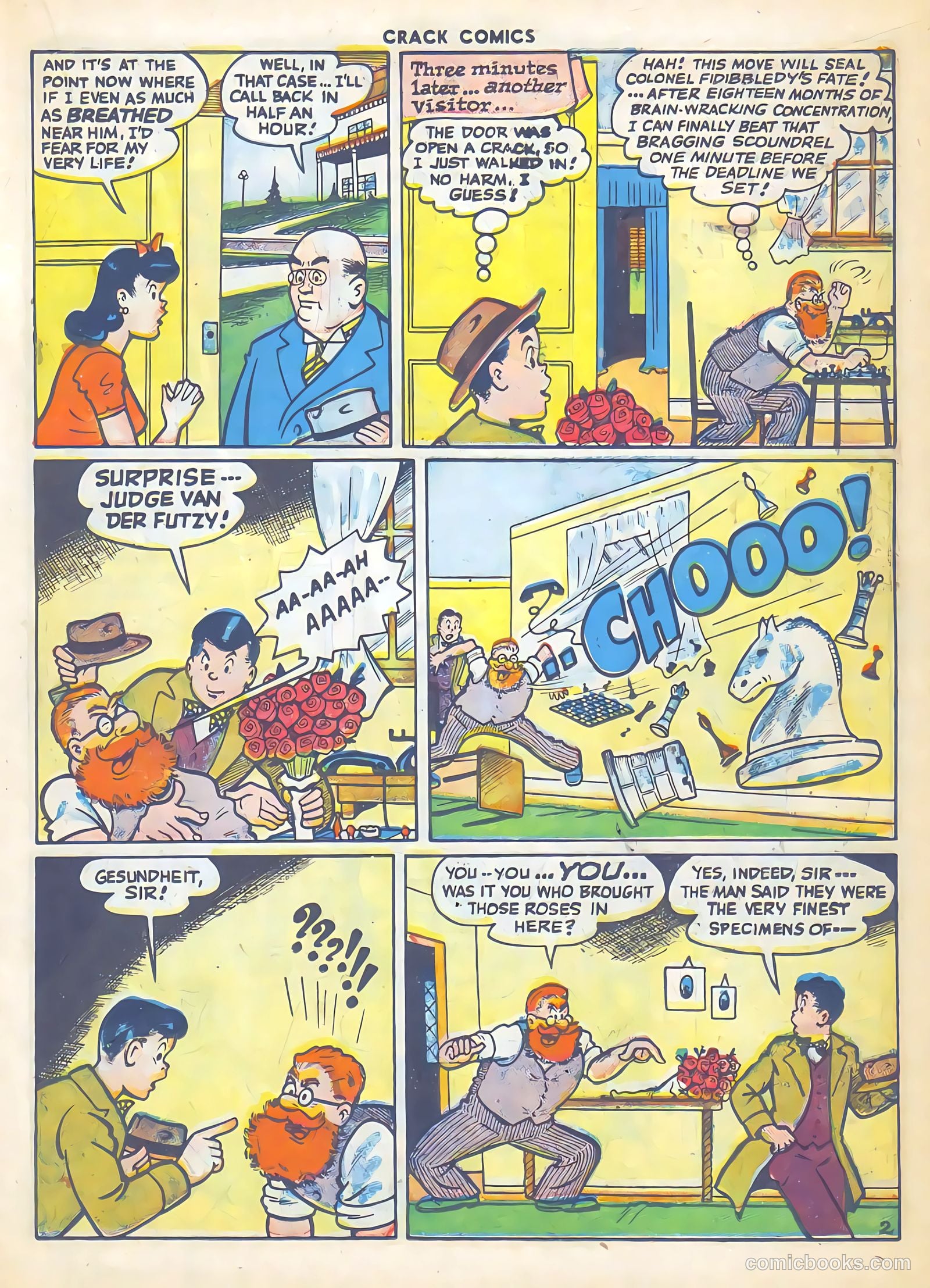 Crack Comics #47 (1947) — page 19