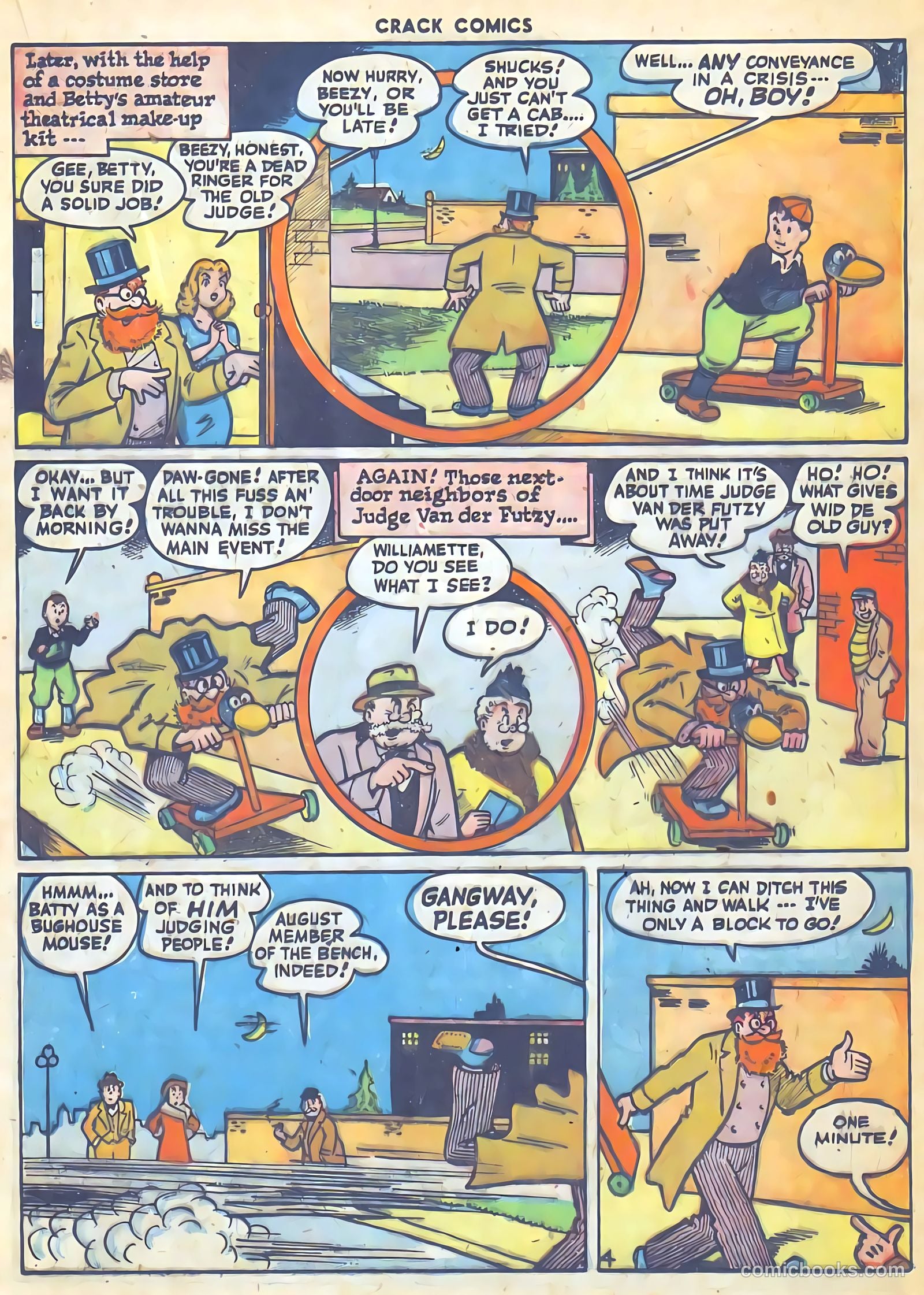 Crack Comics #47 (1947) — page 21