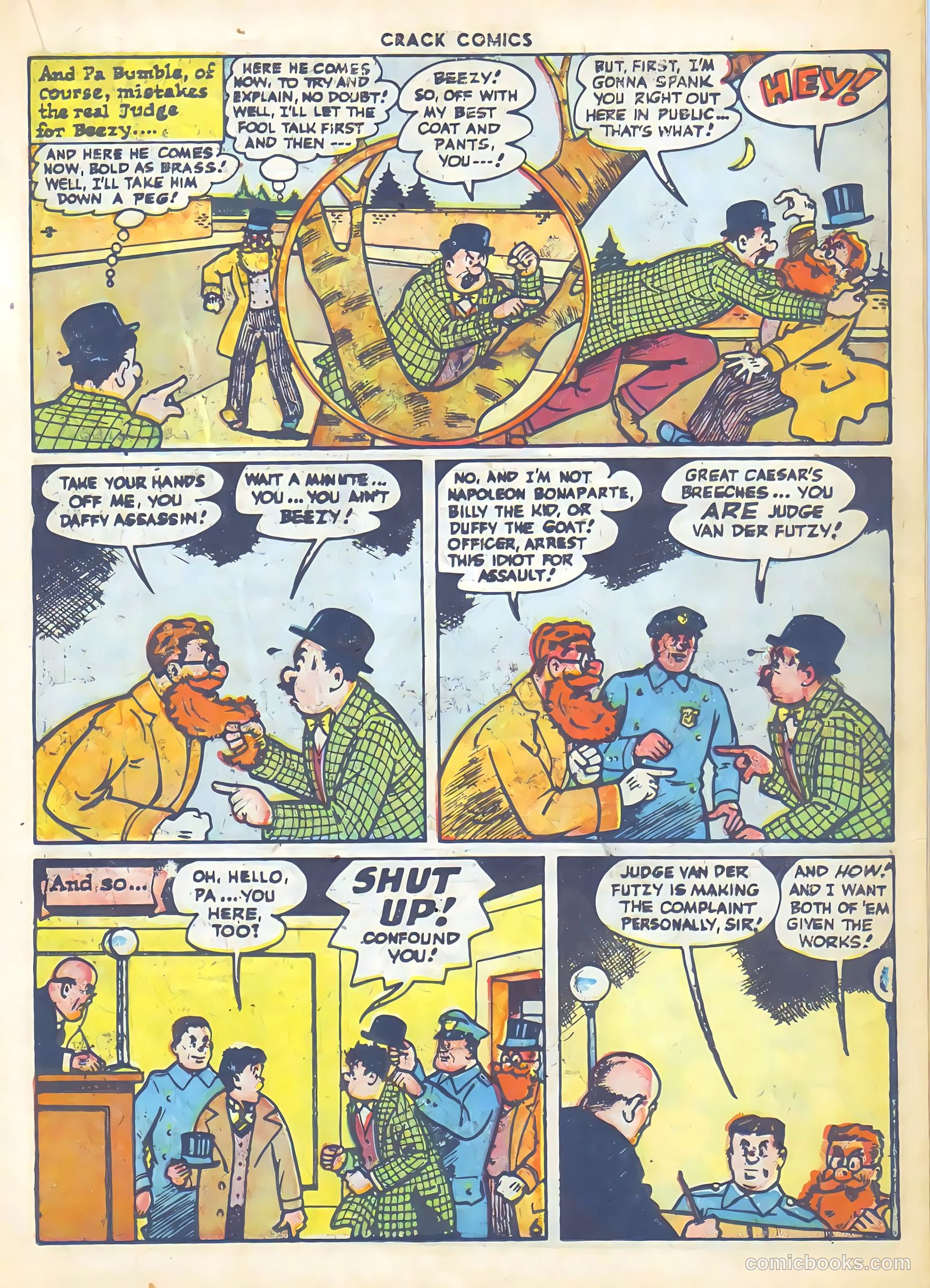 Crack Comics #47 (1947) — page 23