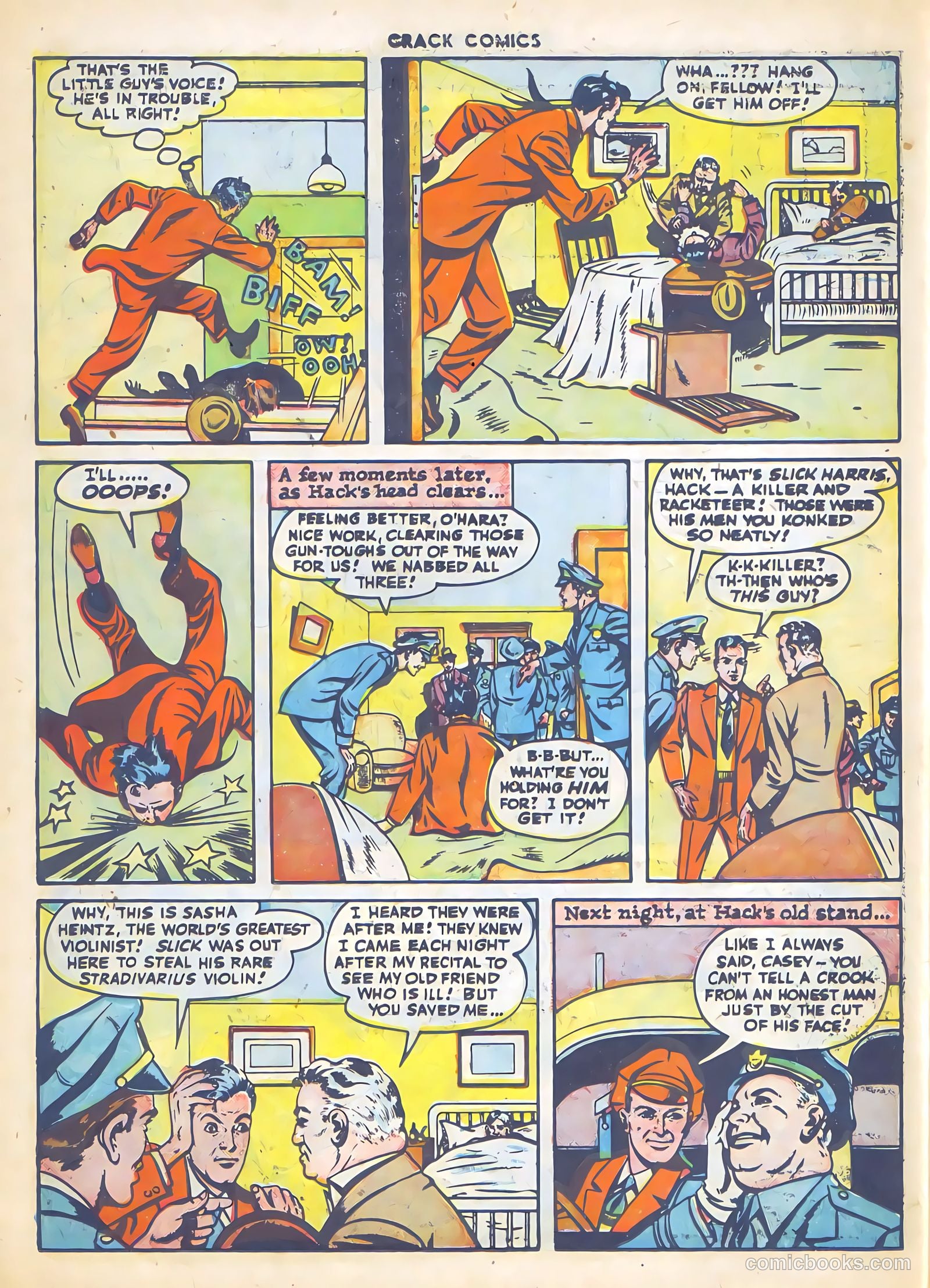 Crack Comics #47 (1947) — page 38