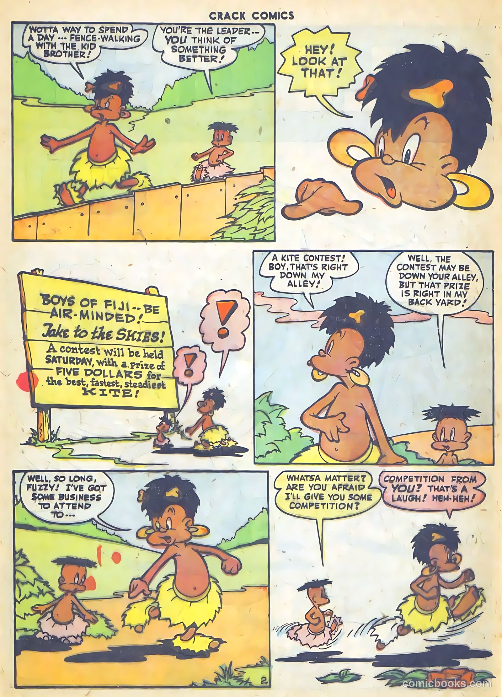 Crack Comics #47 (1947) — page 40