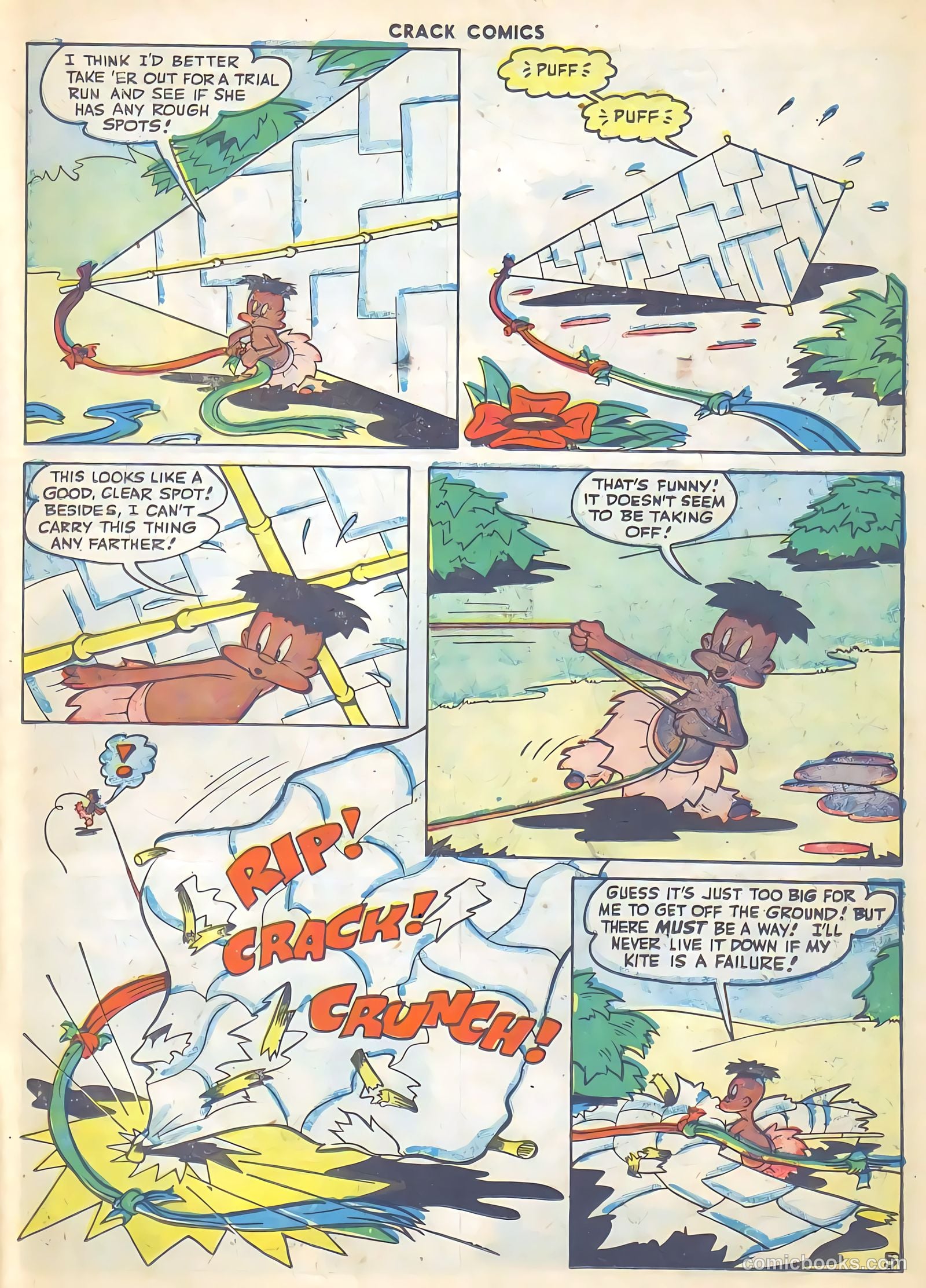 Crack Comics #47 (1947) — page 43