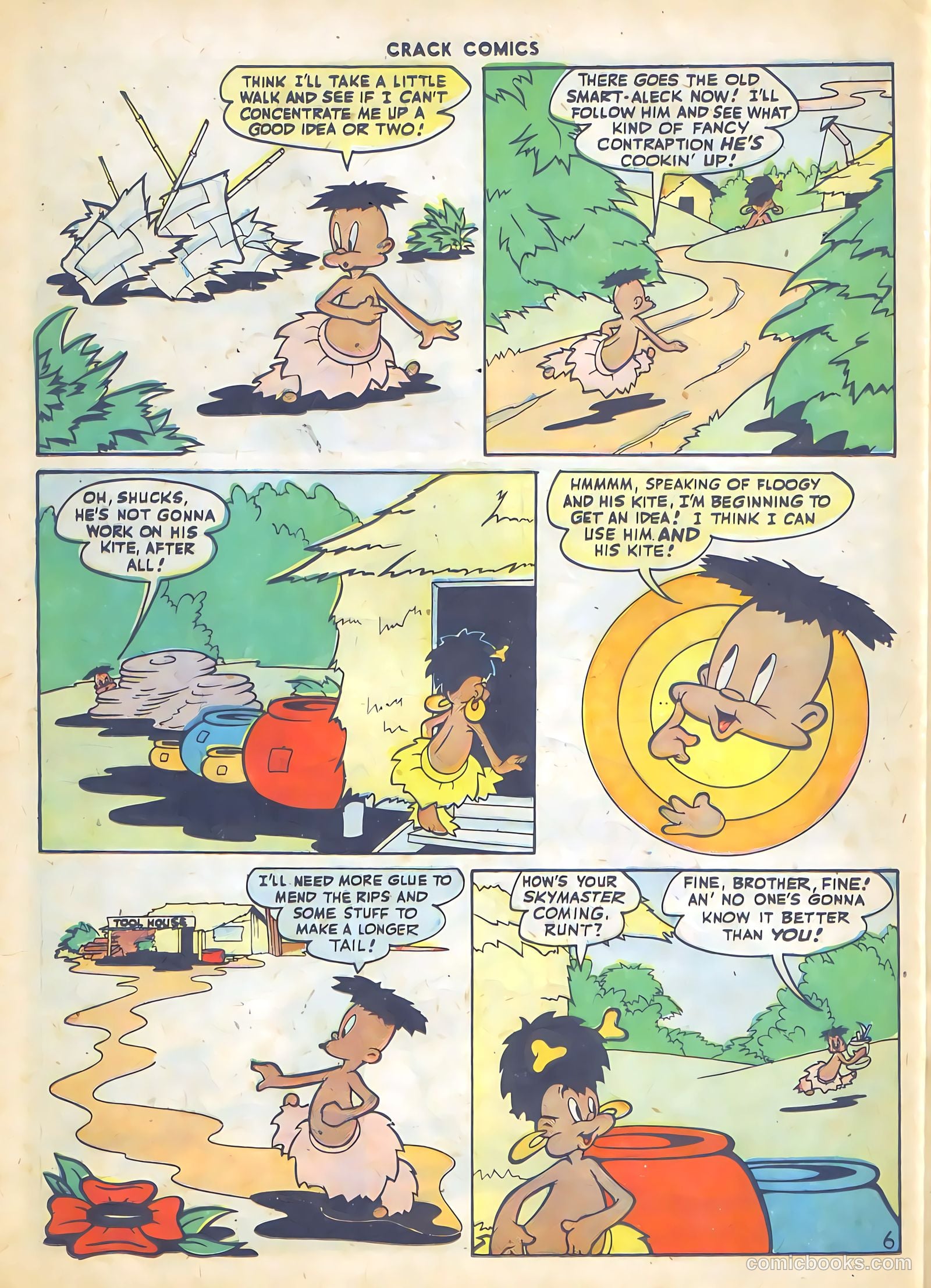 Crack Comics #47 (1947) — page 44