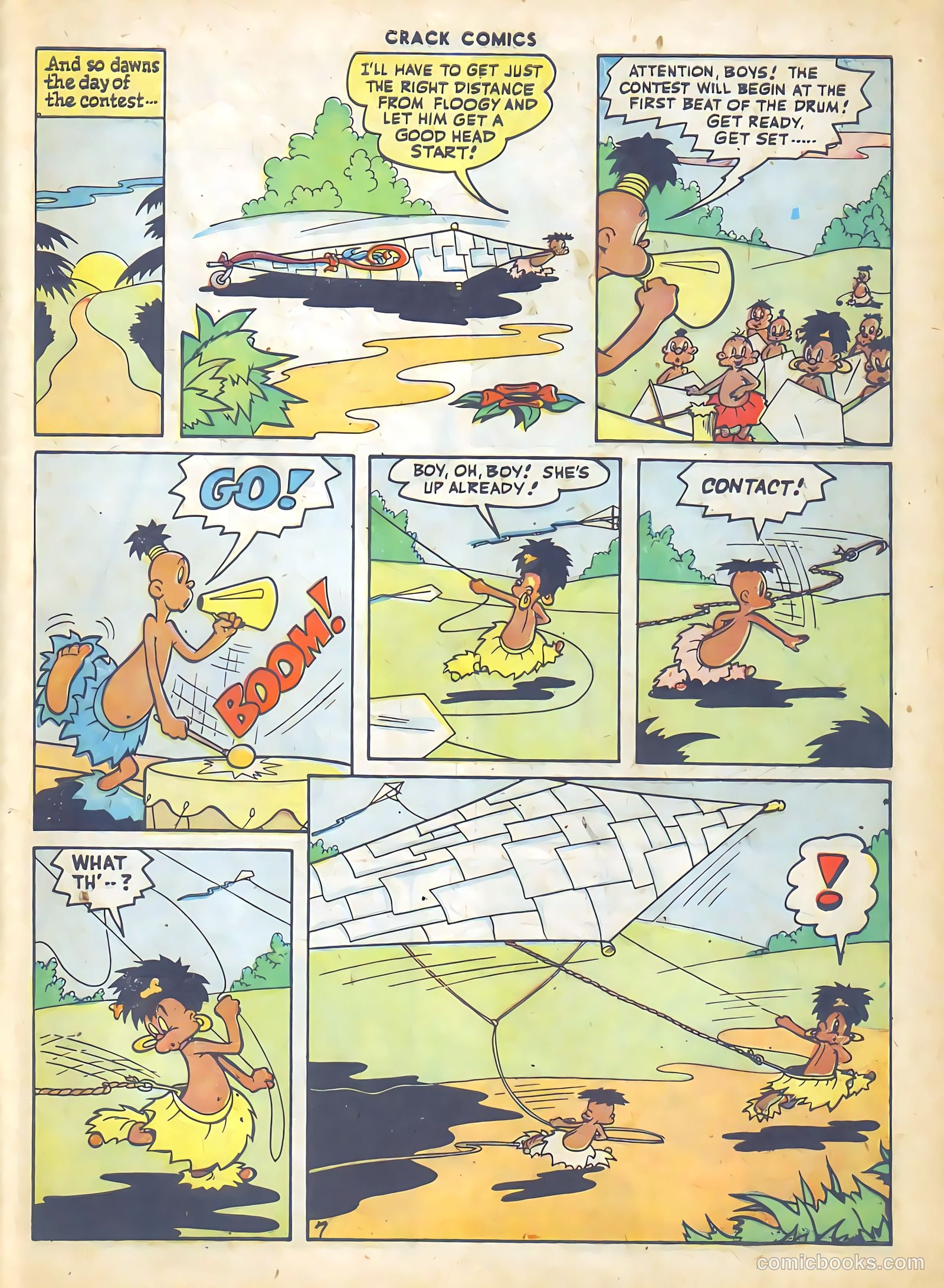 Crack Comics #47 (1947) — page 45
