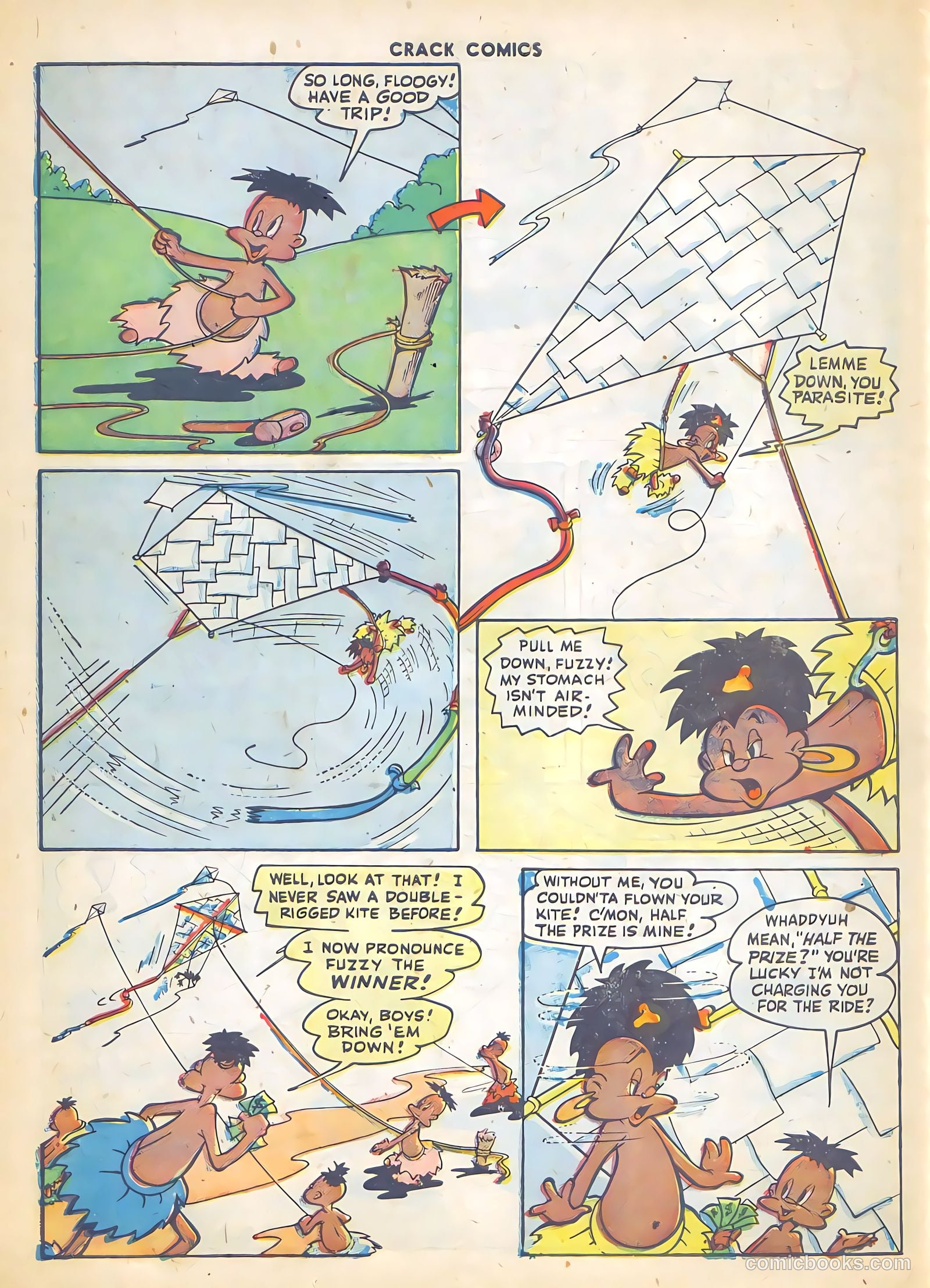 Crack Comics #47 (1947) — page 46
