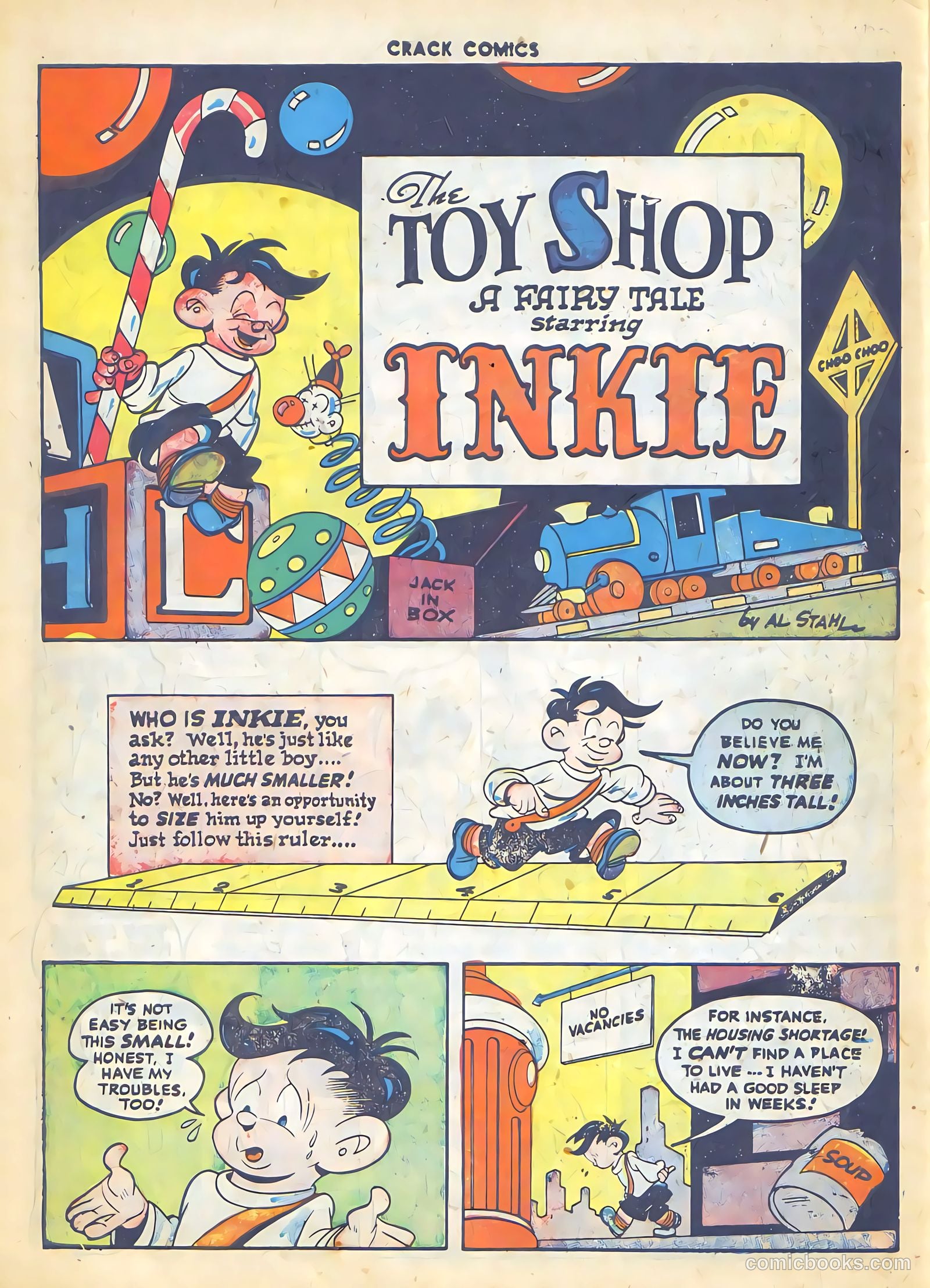Crack Comics #47 (1947) — page 50