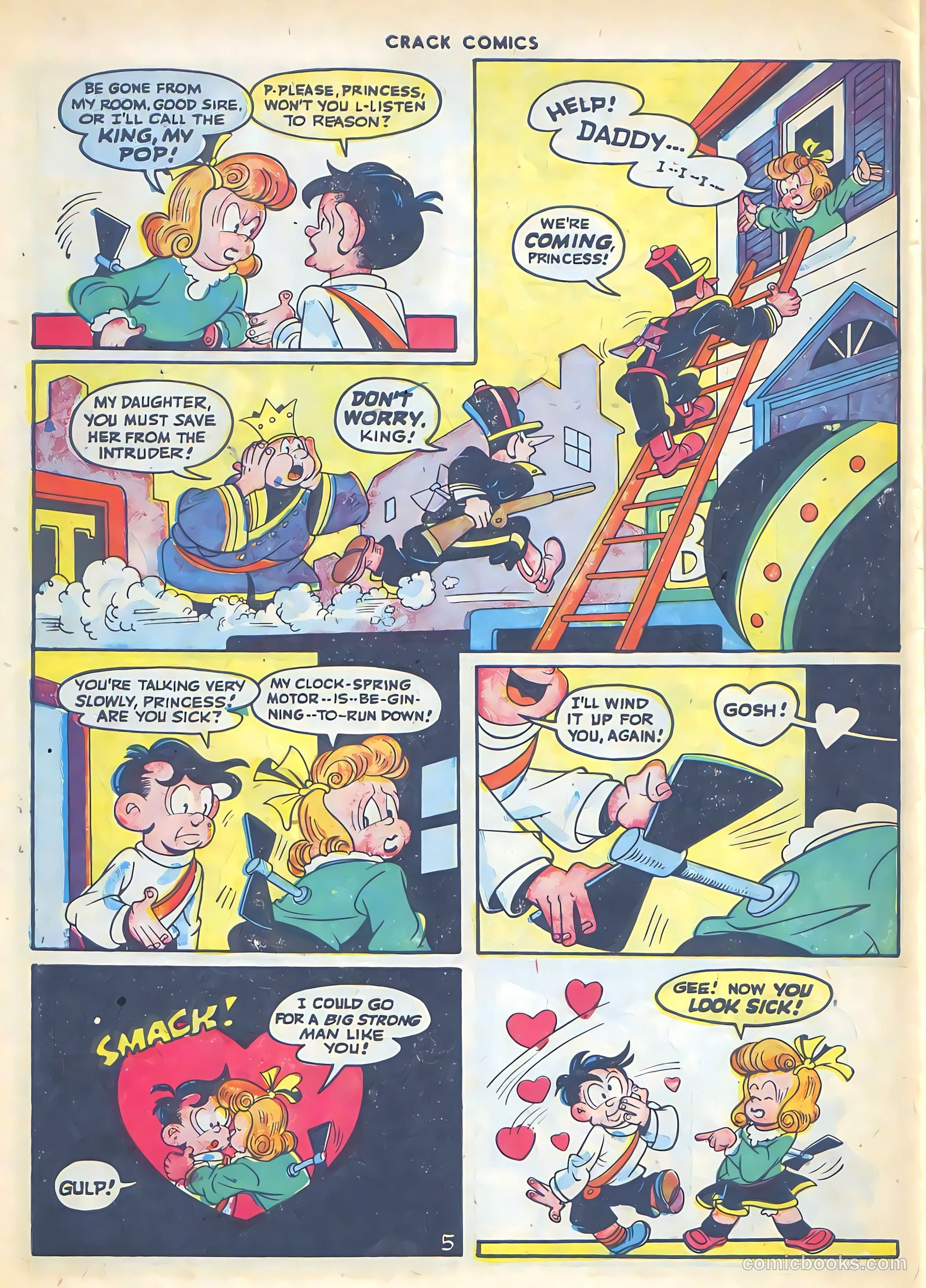 Crack Comics #47 (1947) — page 54