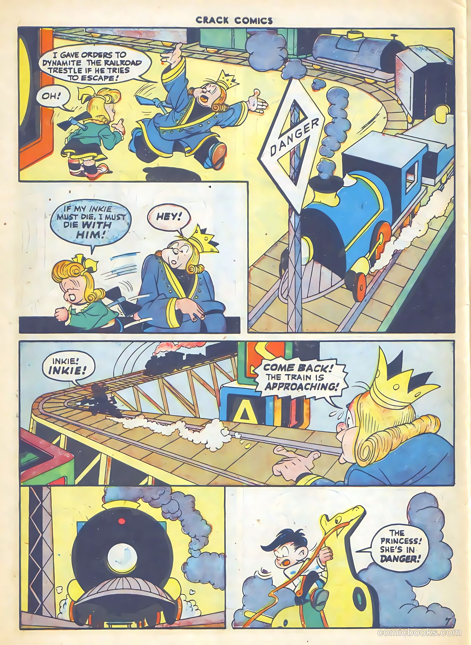 Crack Comics #47 (1947) — page 56