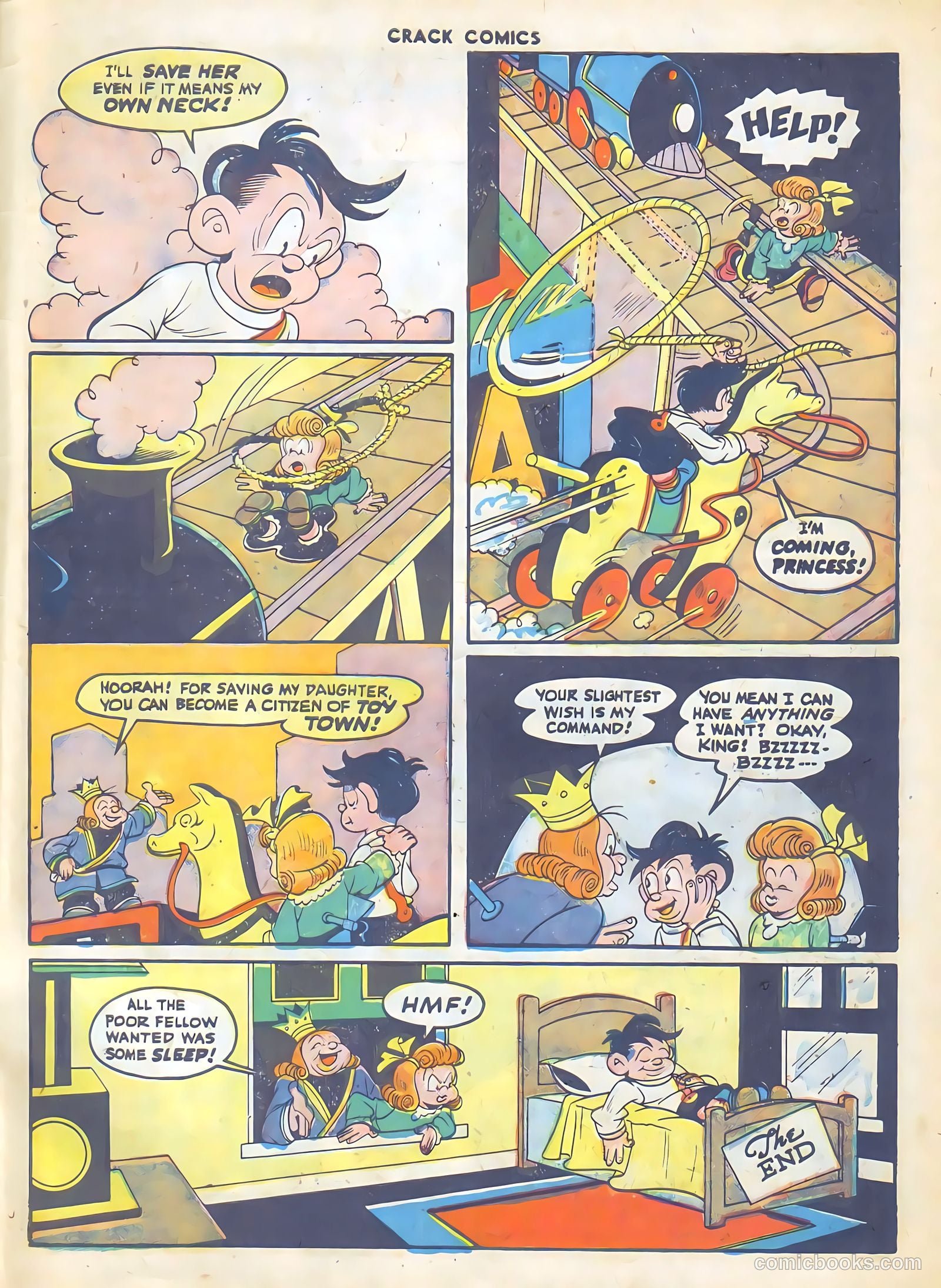 Crack Comics #47 (1947) — page 57