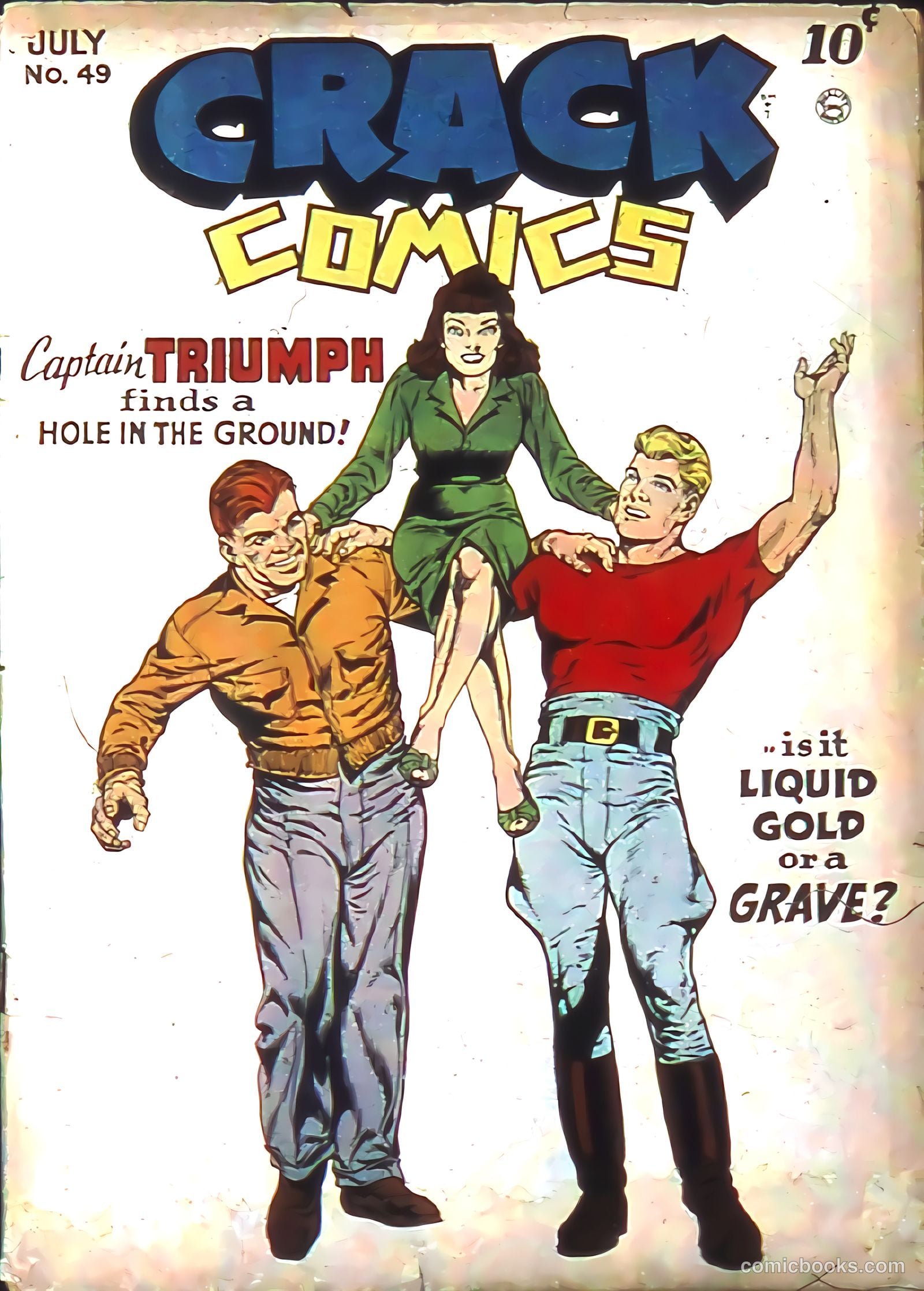 Crack Comics #49 (1947) — page 1
