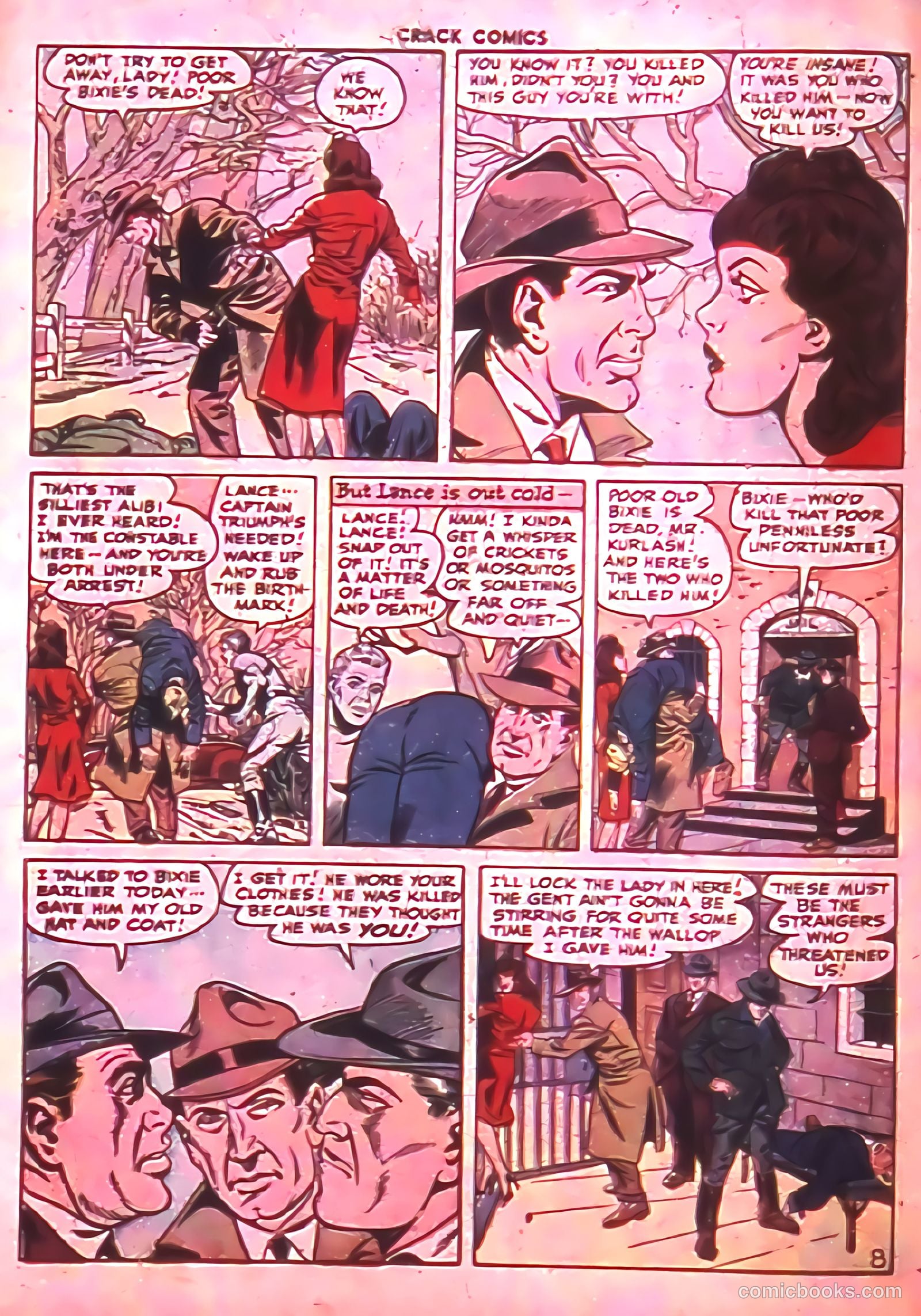 Crack Comics #49 (1947) — page 10
