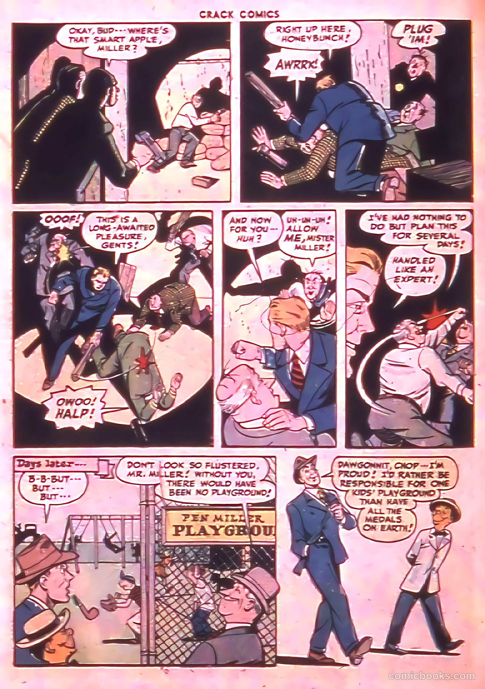 Crack Comics #49 (1947) — page 36