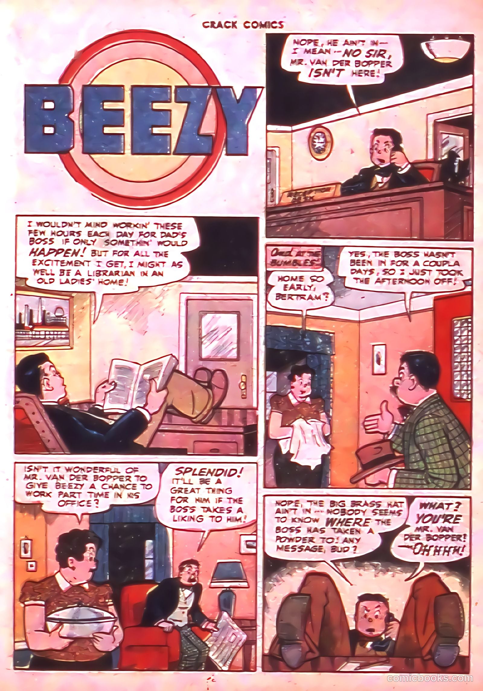 Crack Comics #49 (1947) — page 37