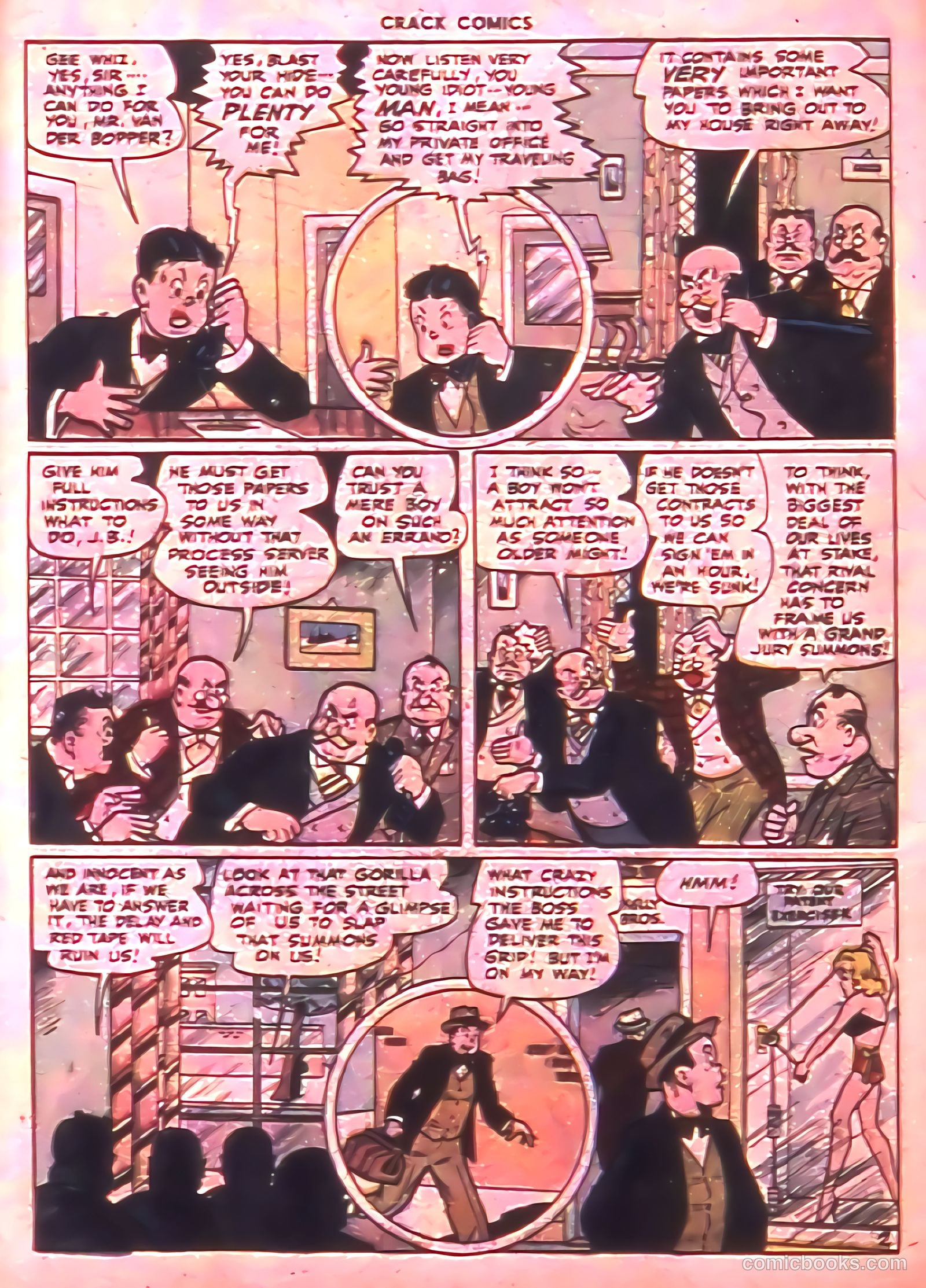 Crack Comics #49 (1947) — page 38