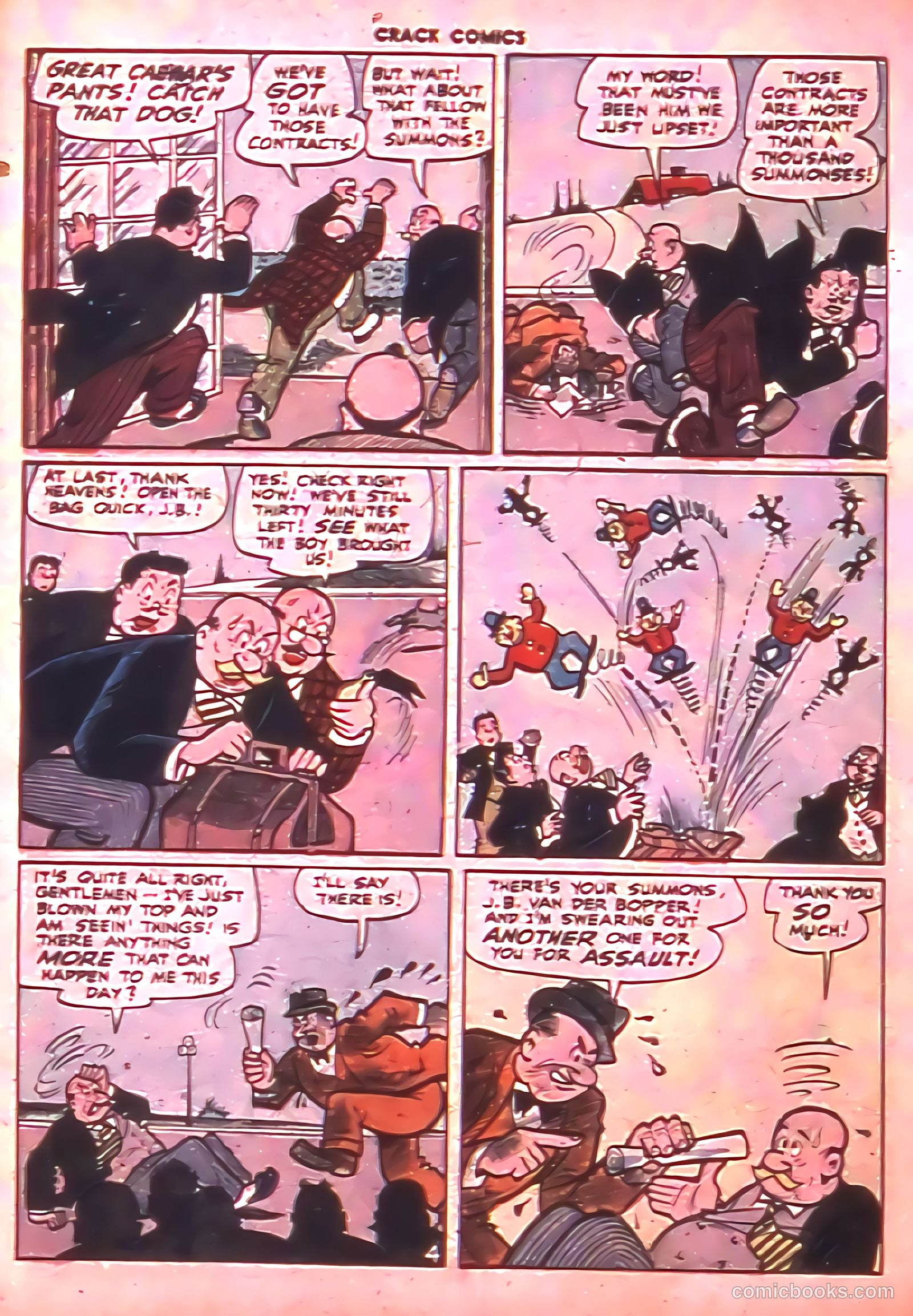 Crack Comics #49 (1947) — page 40