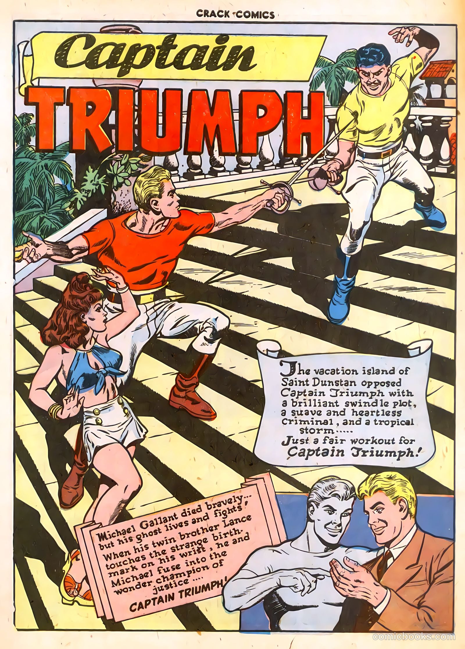 Crack Comics #50 (1947) — page 3