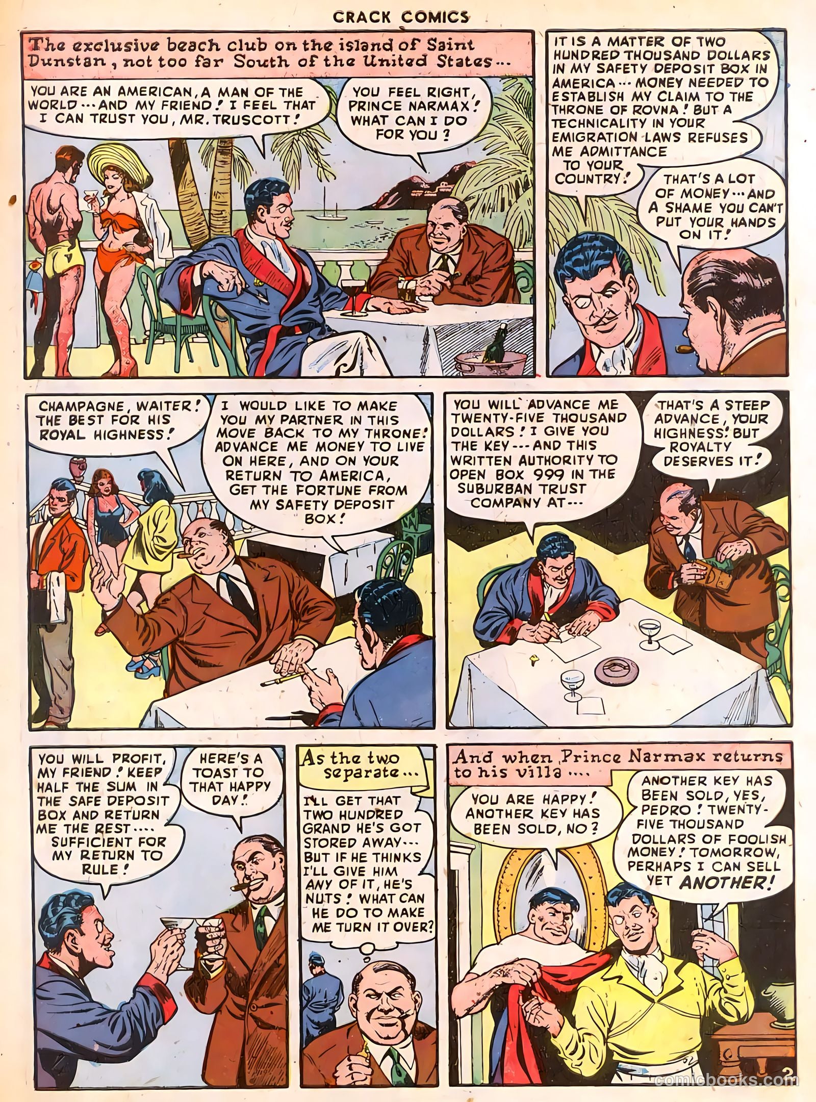 Crack Comics #50 (1947) — page 4