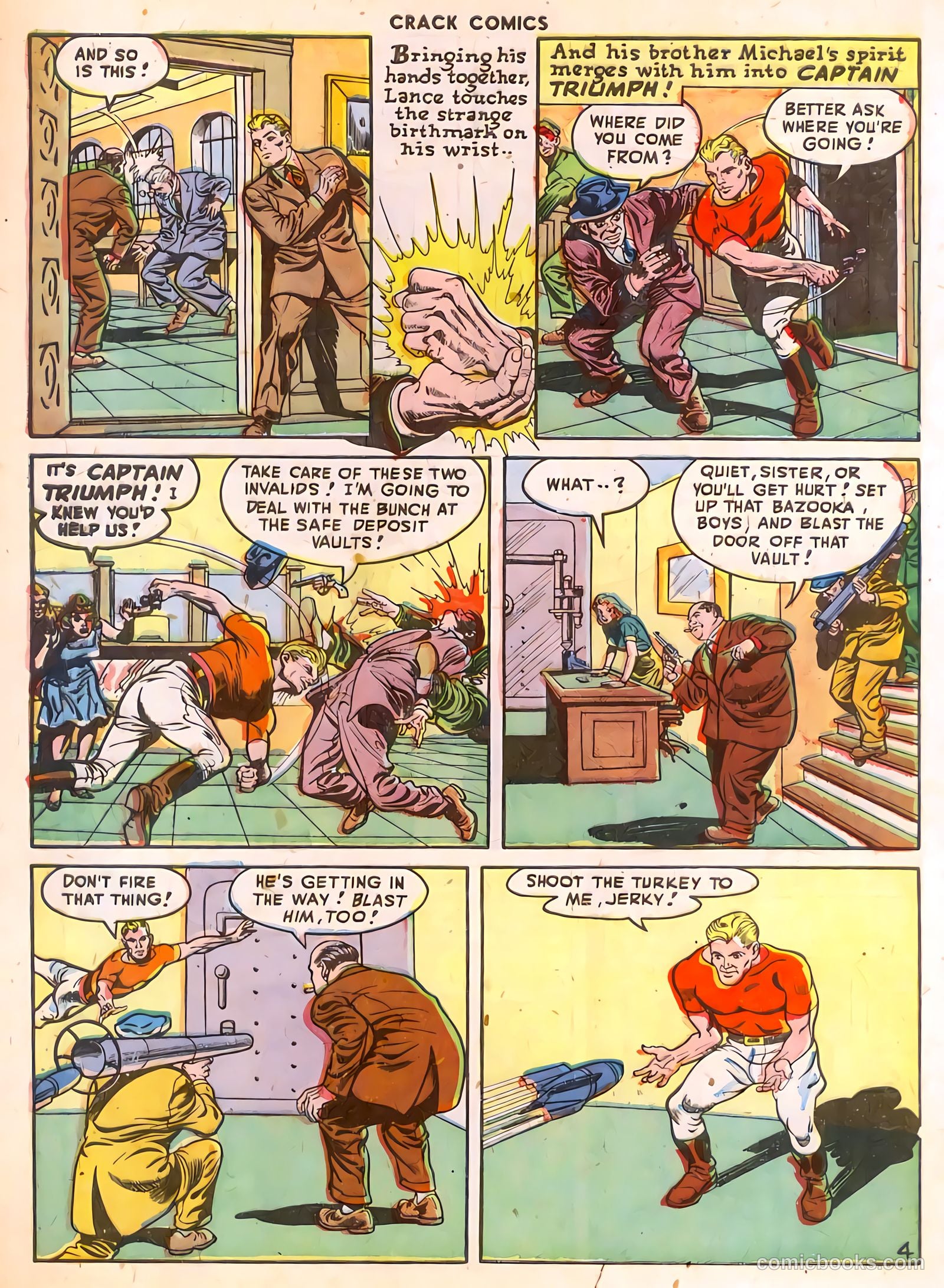 Crack Comics #50 (1947) — page 6