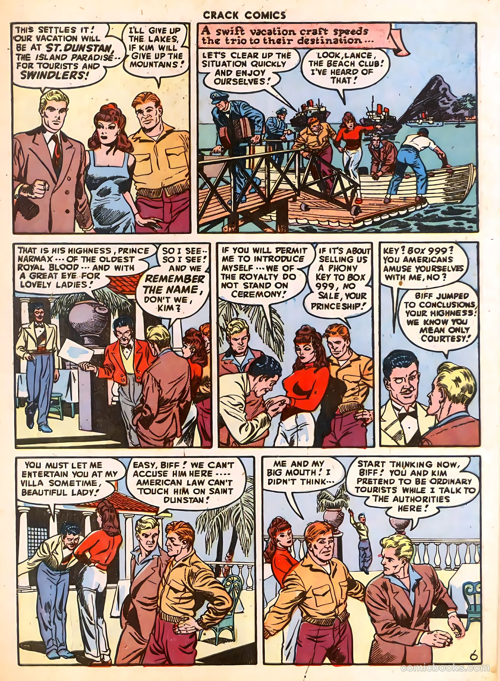 Crack Comics #50 (1947) — page 8