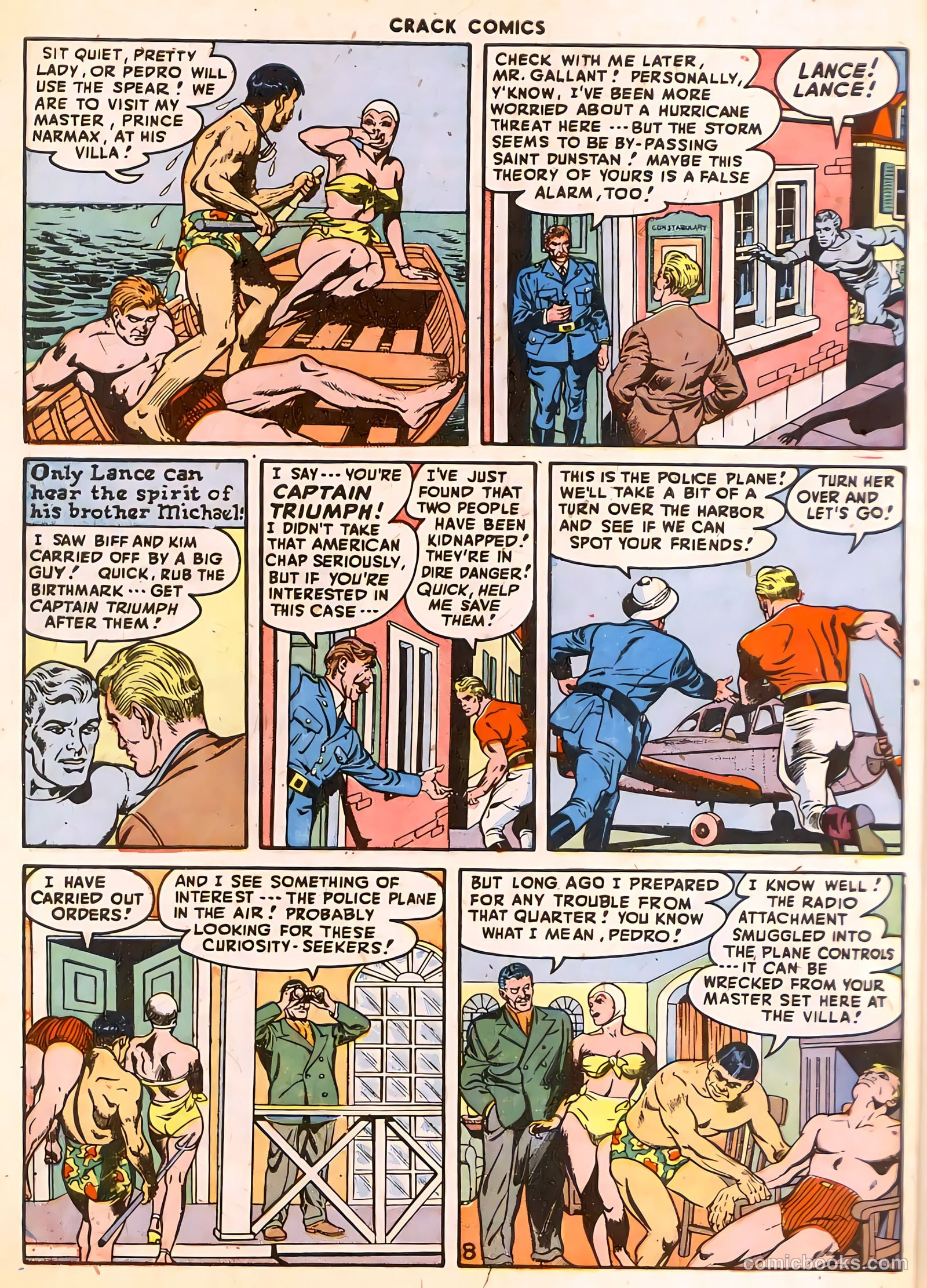 Crack Comics #50 (1947) — page 10